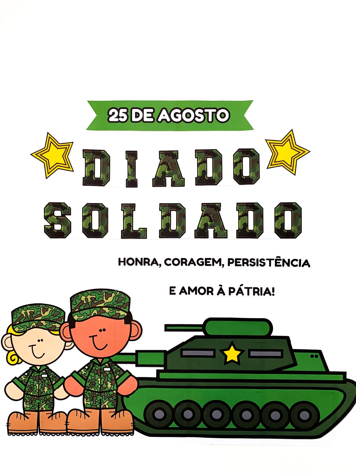 Painel dia do Soldado – PDF para Imprimir | Educação Infantil — amostra 1: Sobre o Painel dia do Soldado Painel dia do Soldado – PDF para Imprimir | Educação Infantil — amostra 1: Sobre o Painel dia do Soldado