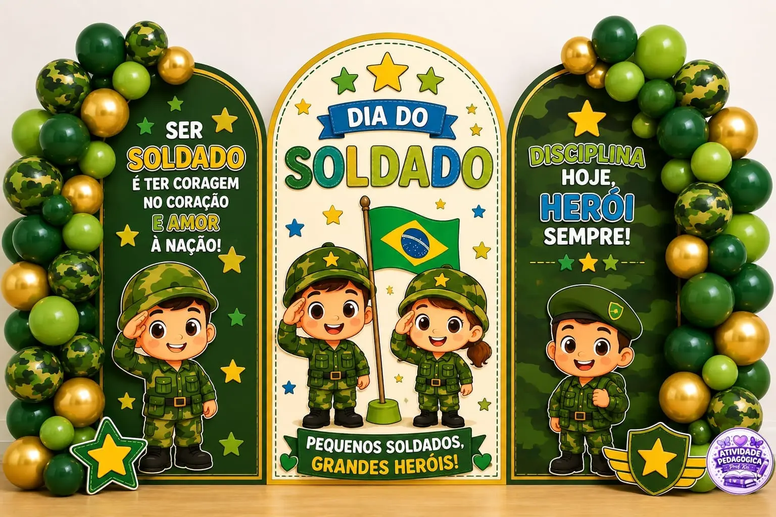 PAINEL DIA DO SOLDADO ⭐ — capa do material
