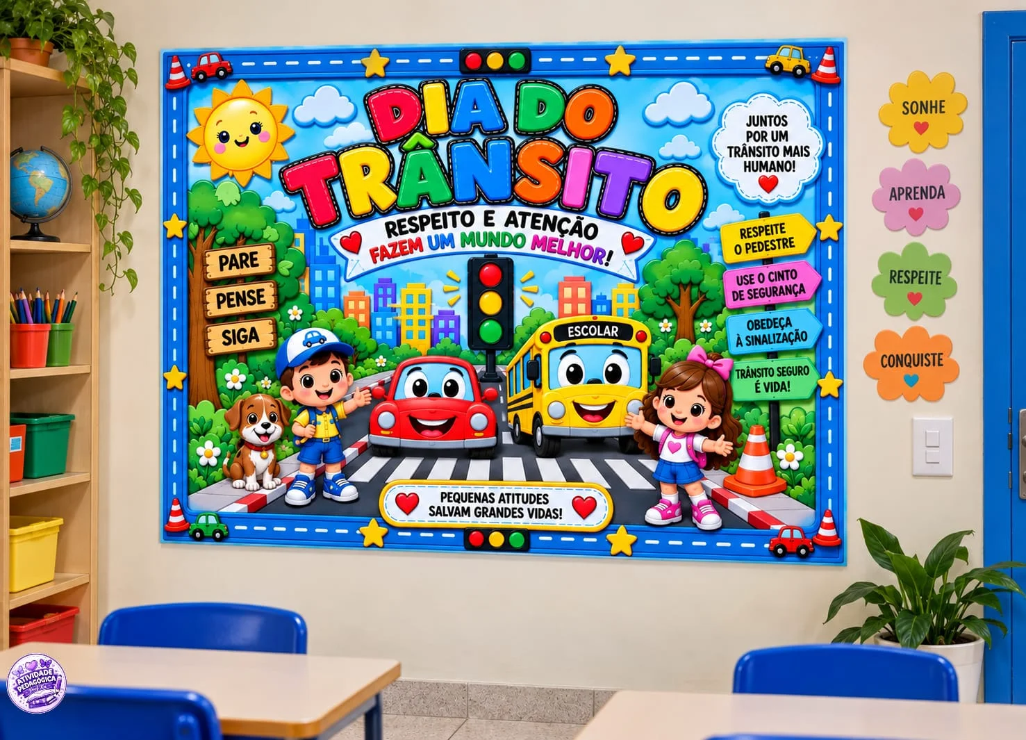 PAINEL DIA DO TRÂNSITO — capa do material