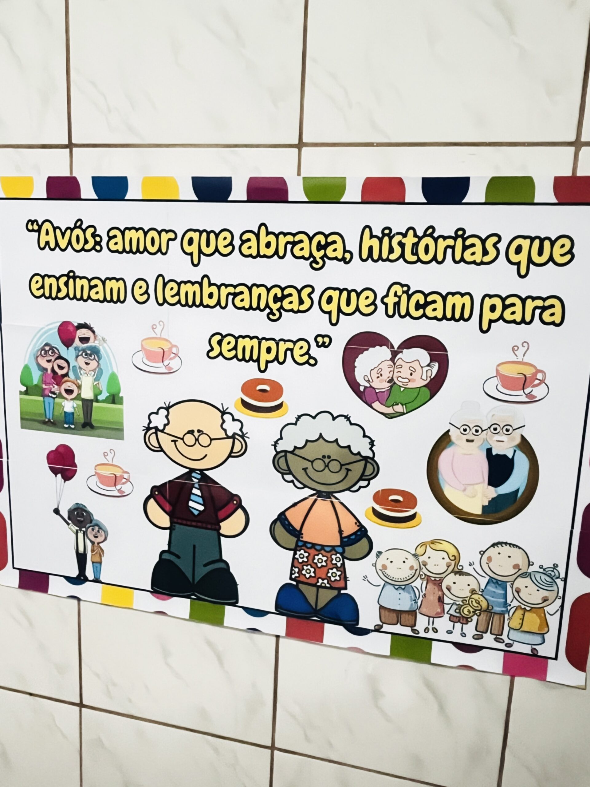 Painel dia dos avós – Material Pedagógico — amostra 4: PAINEL DIA DOS AVÓS PRONTO PARA AS SUAS AULAS Revenda proibida…