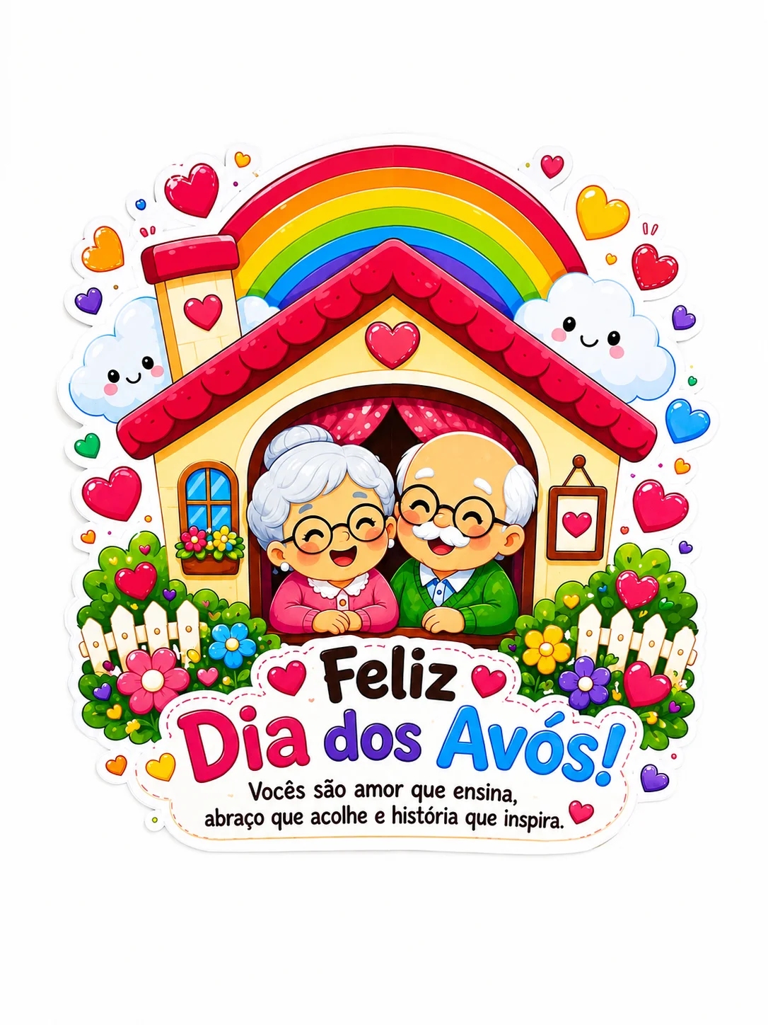 Painel Dia dos Avós – Material Pedagógico — Alfabetização para Educação Infantil: Celebre o Dia dos Avós com um painel…