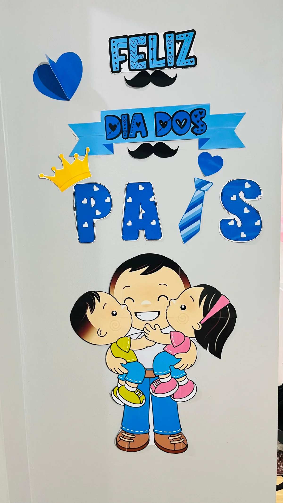Painel dia dos pais 2 em 1+ Lembrancinhas — Alfabetização para Educação Infantil: Painel dia dos pais 2 em 1 Celebre o Dia…
