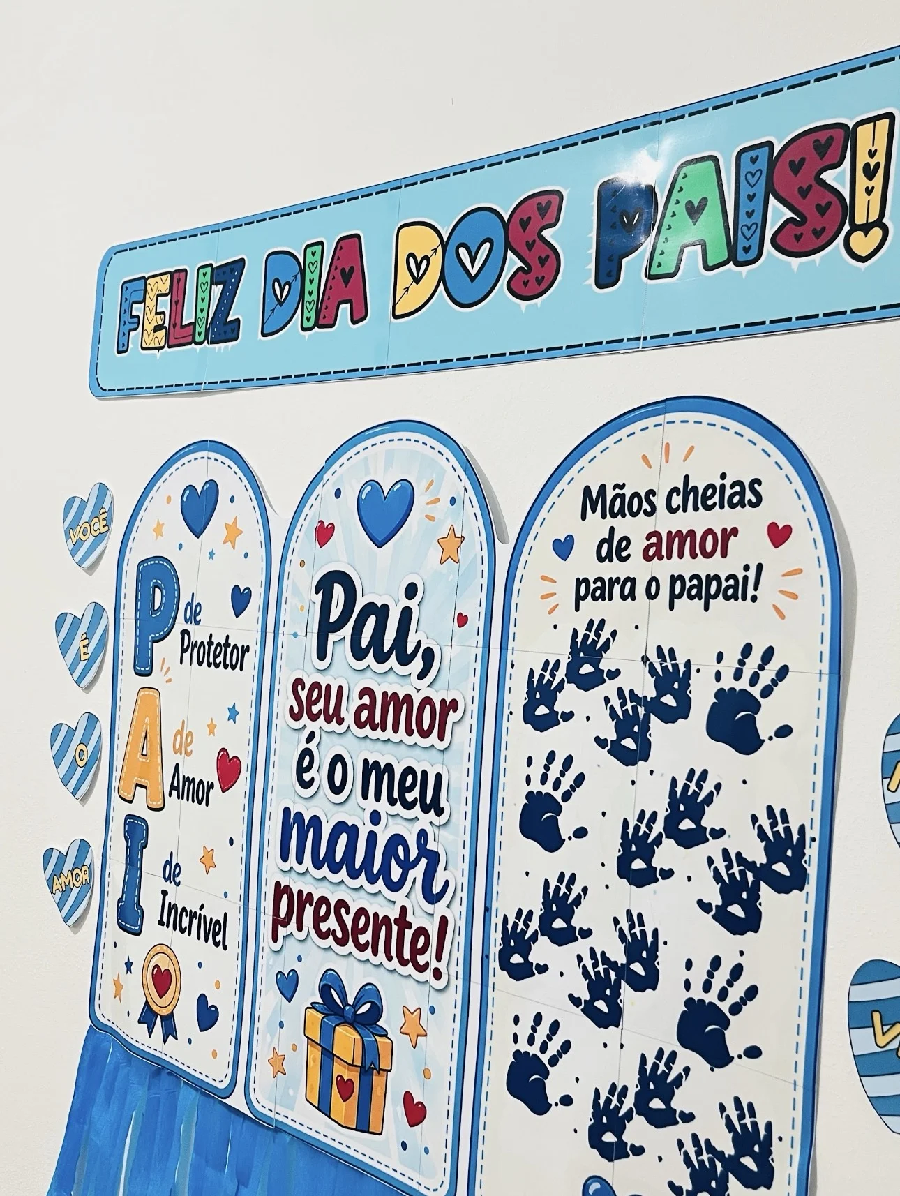 Painel dia dos pais â amostra 2: đ PAINEL DIA DOS PAIS â AMOR EM CADA DETALHE