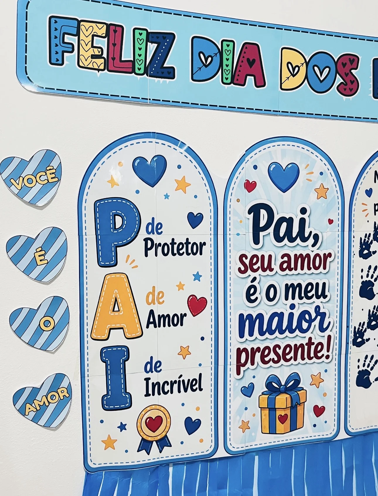 Painel dia dos pais â amostra 3: đ PAINEL DIA DOS PAIS â AMOR EM CADA DETALHE