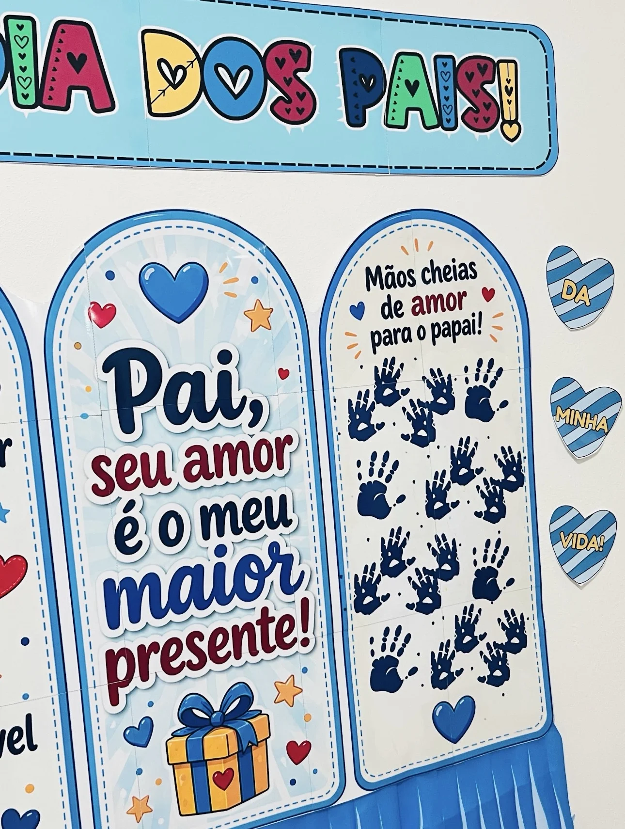 Painel dia dos pais â amostra 4: đ PAINEL DIA DOS PAIS â AMOR EM CADA DETALHE