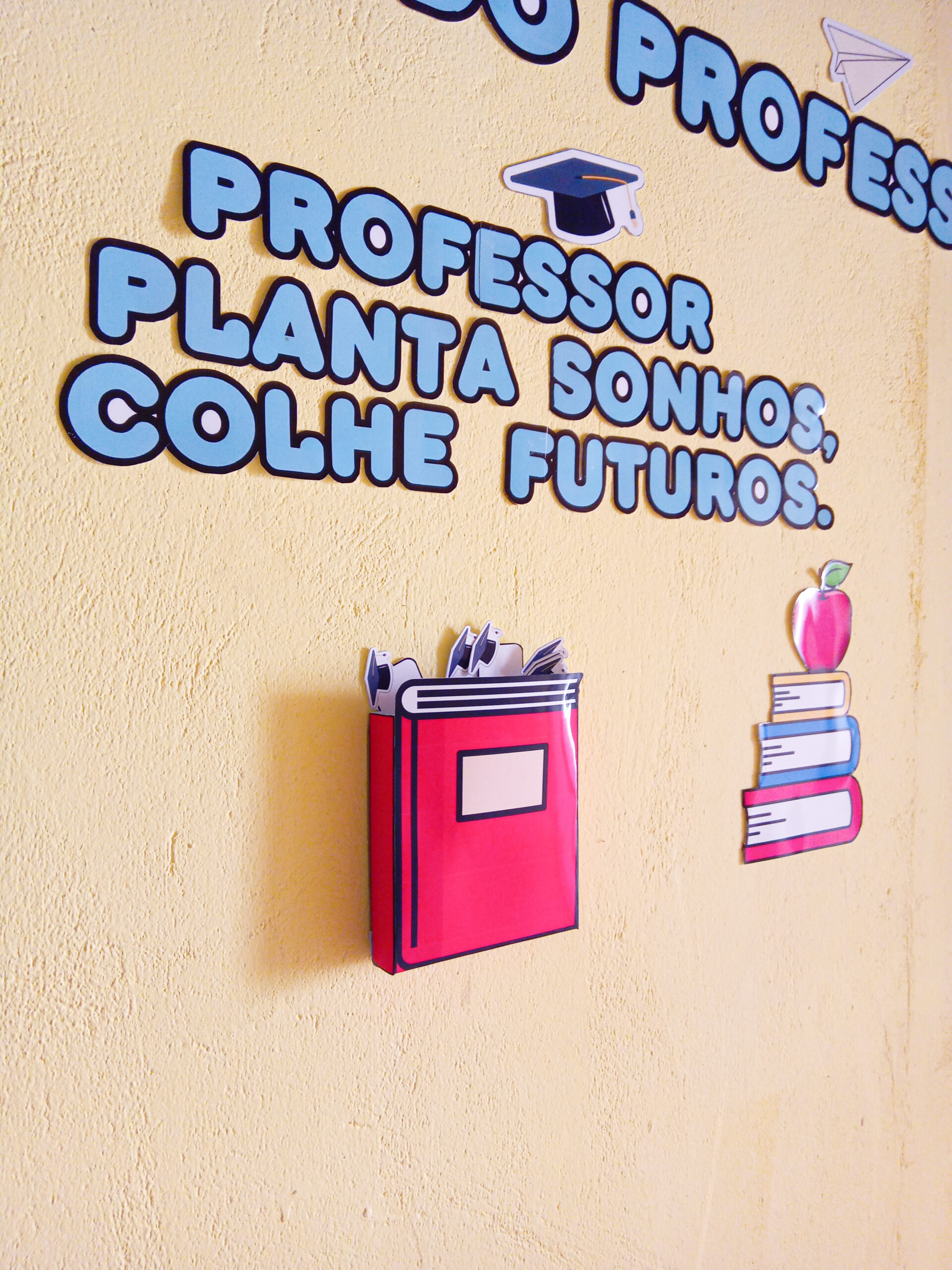 Painel: dia dos professores – Material Pedagógico — amostra 3: Um recurso especial para deixar sua homenagem ainda mais…