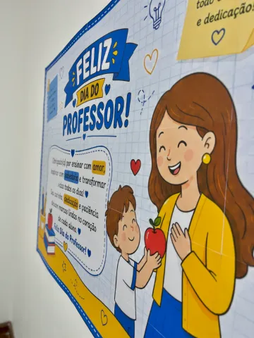 Painel Dia dos Professores para Imprimir – 25 Folhas + Porta-Bombom — amostra 3: Painel Dia dos Professores em 25 folhas…