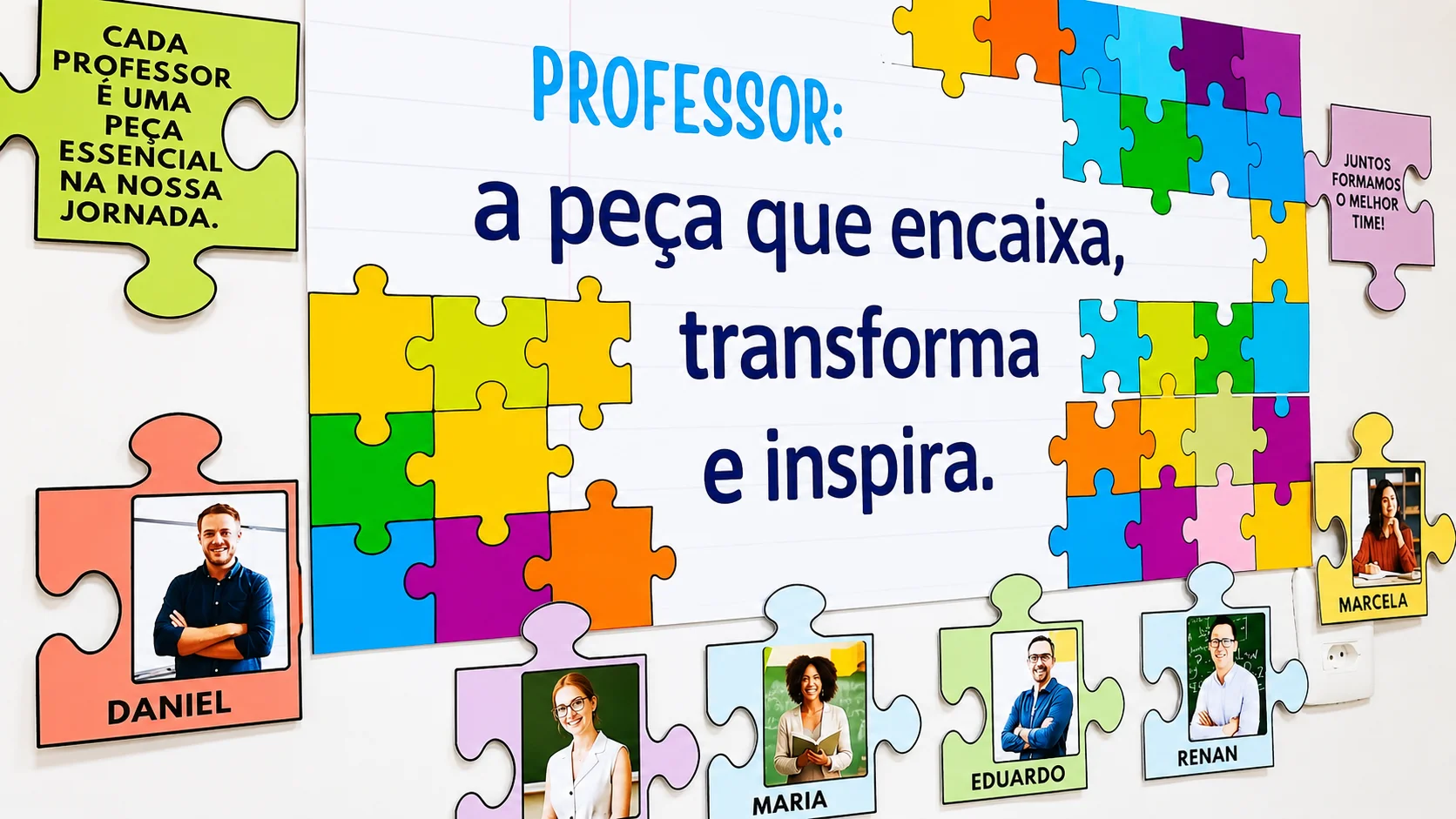 Painel dia dos professores – PDF para Imprimir — amostra 3: Formato e entrega Painel dia dos professores – PDF para Imprimir — amostra 3: Formato e entrega