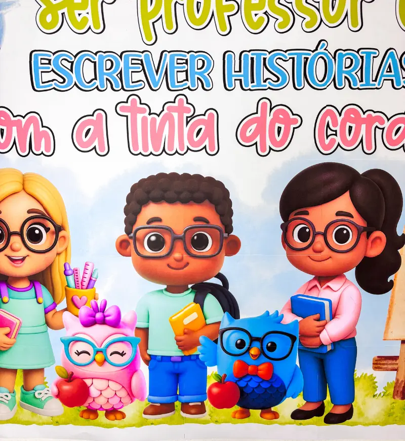 Painel Dia dos Professores: Ser Professor em PDF para Imprimir — amostra 4: Para quem é indicado
