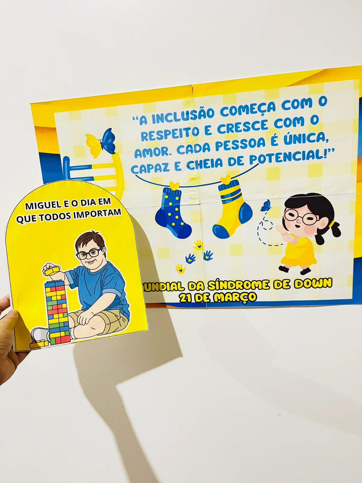 PAINEL DIA MUNDIAL DA SÍNDROME DE DOWN – 21 DE MARÇO — capa do material