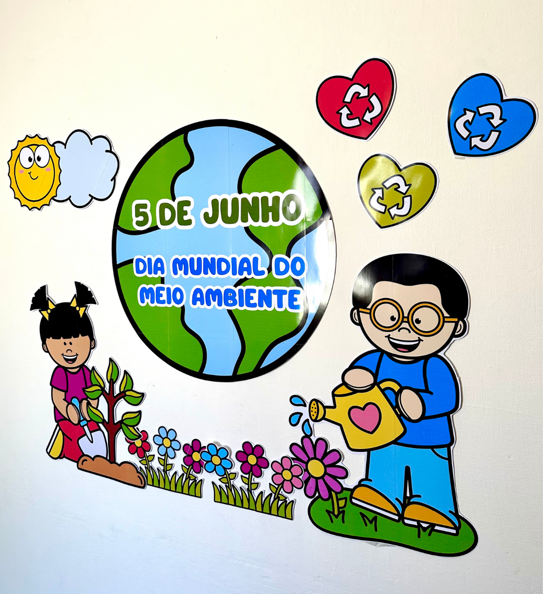 Painel Dia Mundial do Meio Ambiente em PDF para Imprimir — amostra 4: Para quem é indicado
