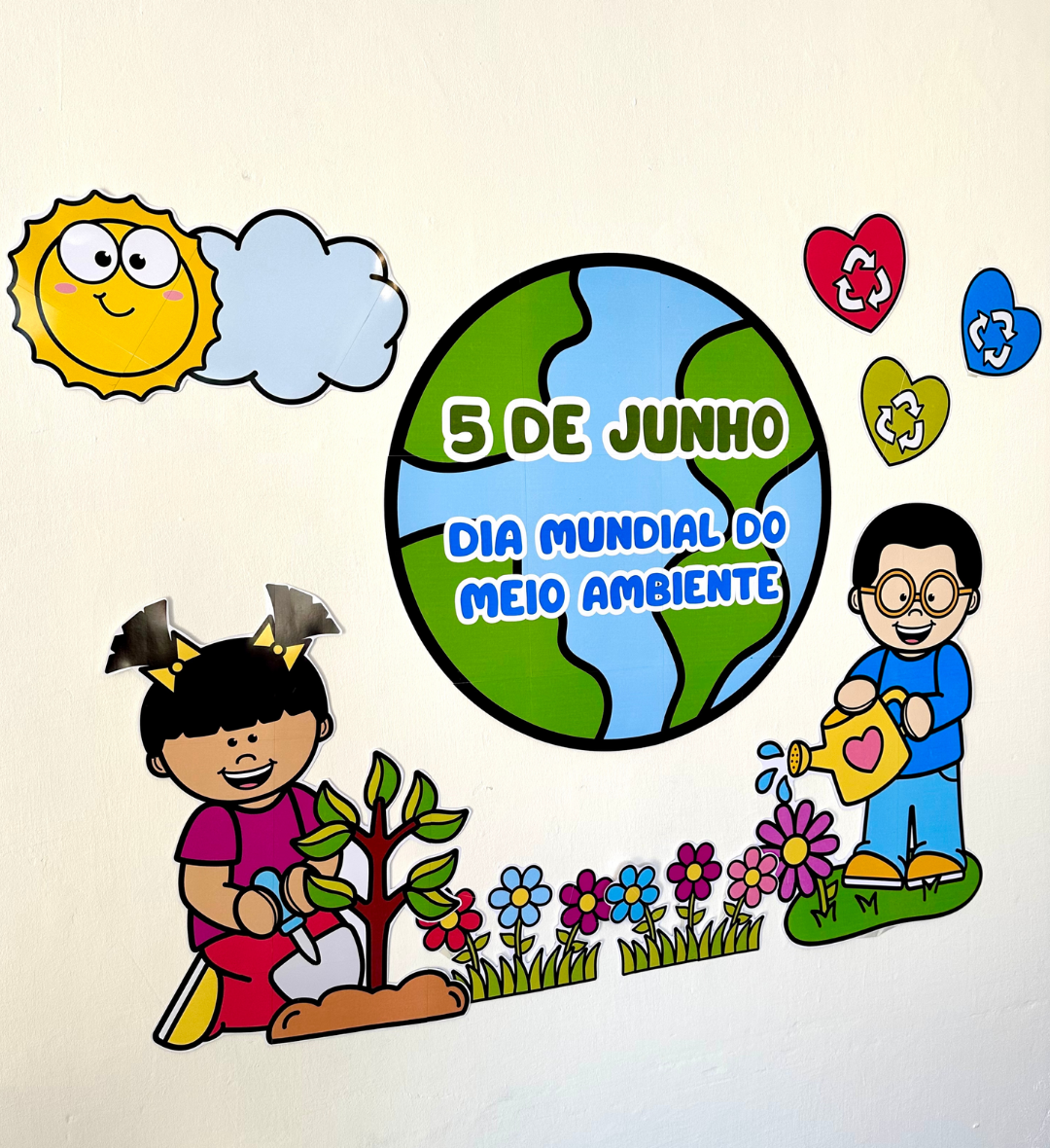 Painel Dia Mundial do Meio Ambiente em PDF para Imprimir — capa do material