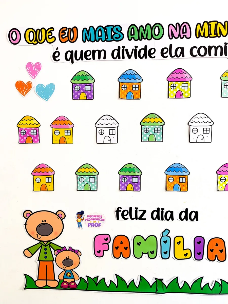 Painel Dia Nacional da Família — amostra 3: Uma proposta encantadora e interativa para celebrar e fortalecer os laços…