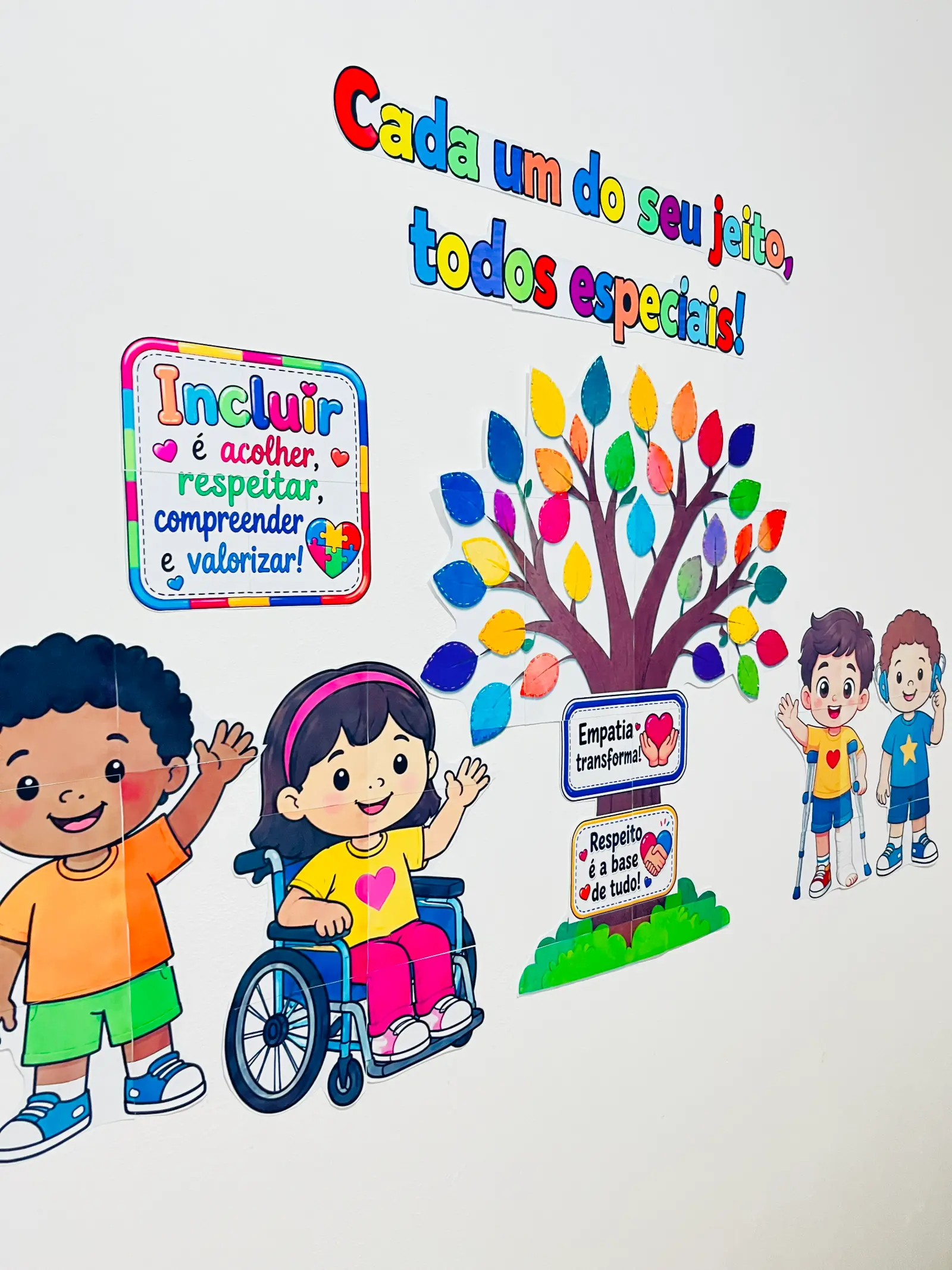 Painel Dia Nacional de Luta da Pessoa com Deficiência – Inclusão — amostra 3: Painel Dia Nacional de Luta da Pessoa com…