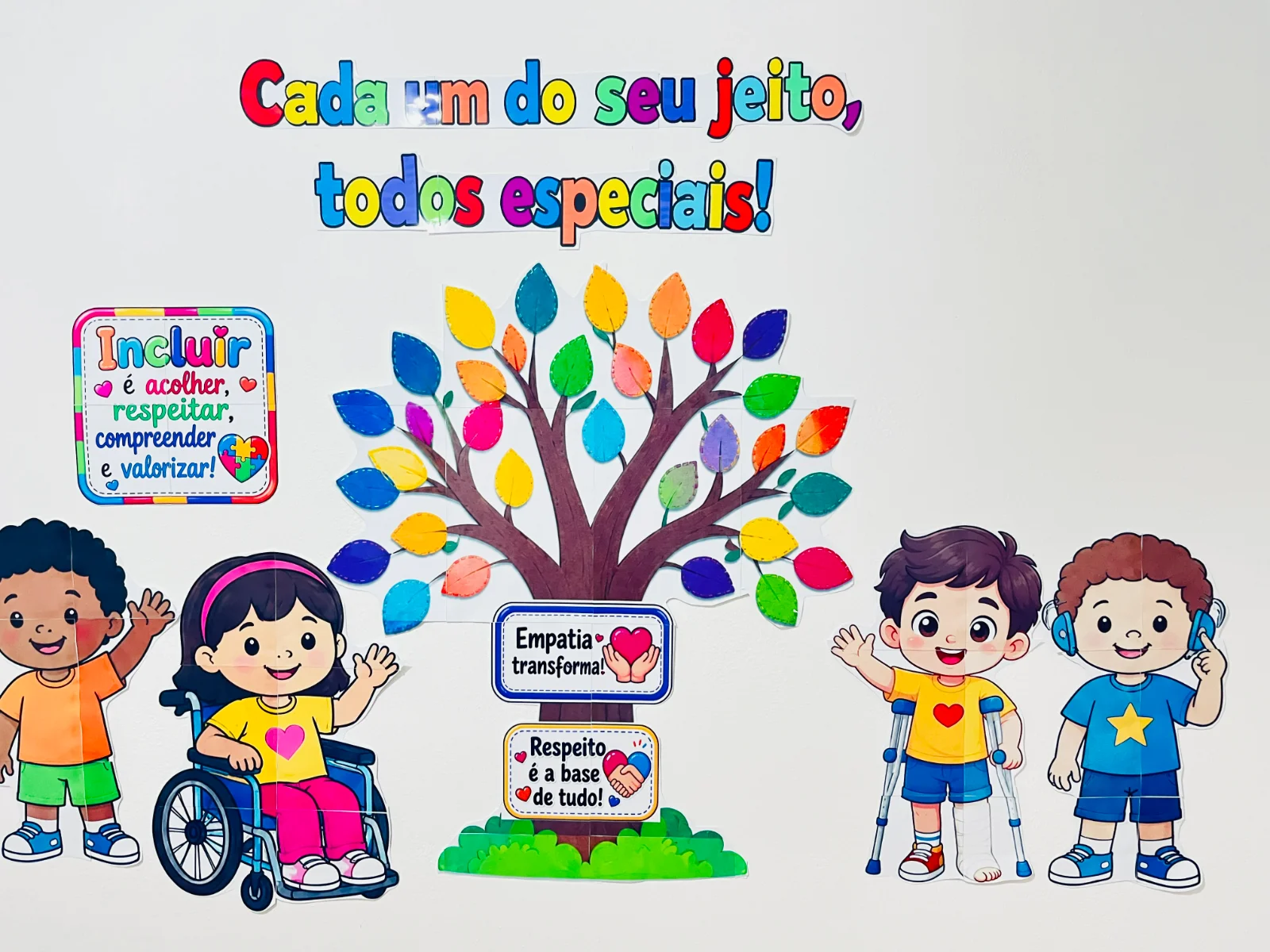 Painel Dia Nacional de Luta da Pessoa com Deficiência – Inclusão — Ciências para Educação Infantil: Painel Dia Nacional de…