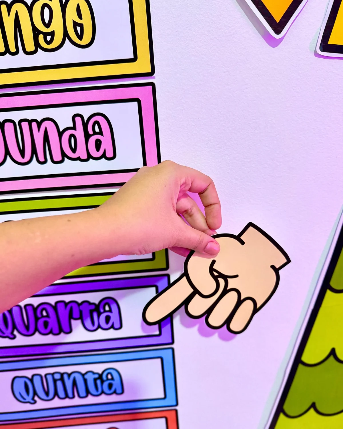 Painel dias da semana – PDF para Imprimir — amostra 4: Para turmas da Educação Infantil e séries iniciais do Ensino…