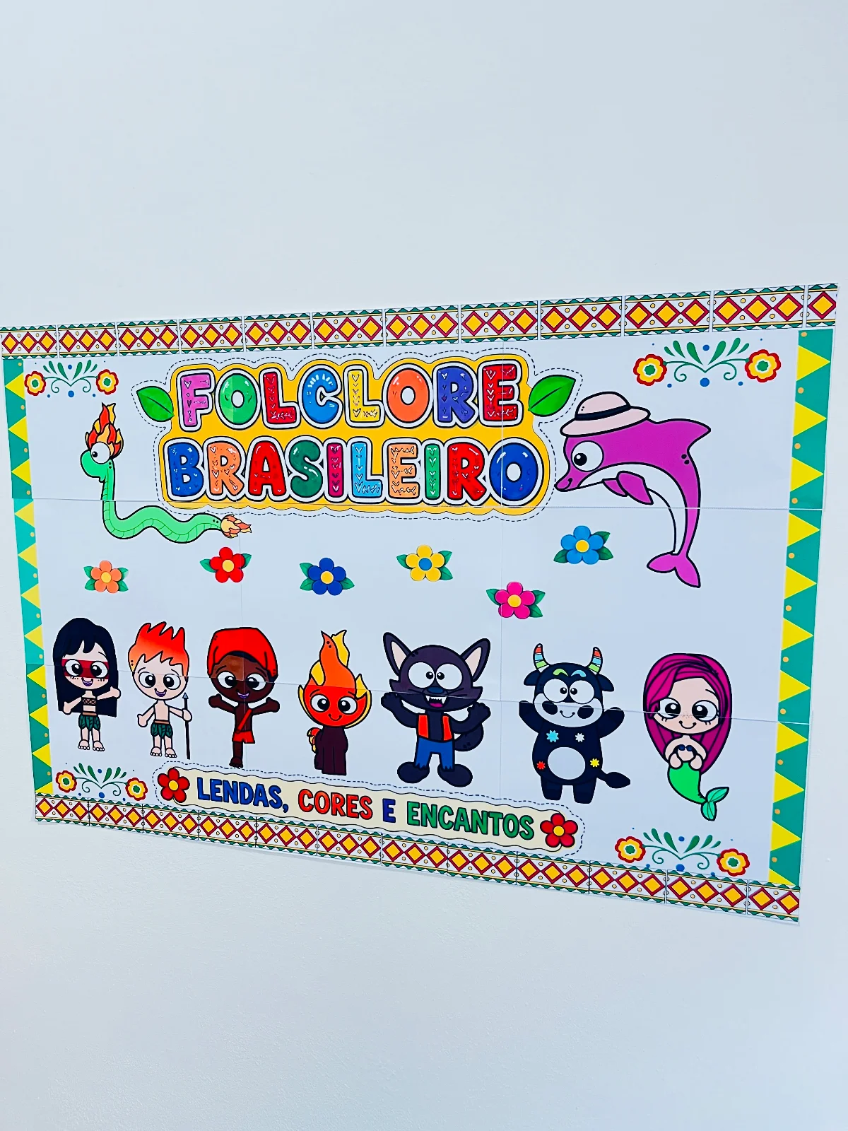 Painel do Folclore em PDF | Decoração Escolar com Lendas Brasileiras — amostra 1: O Painel do Folclore é um recurso… Painel do Folclore em PDF | Decoração Escolar com Lendas Brasileiras — amostra 1: O Painel do Folclore é um recurso…