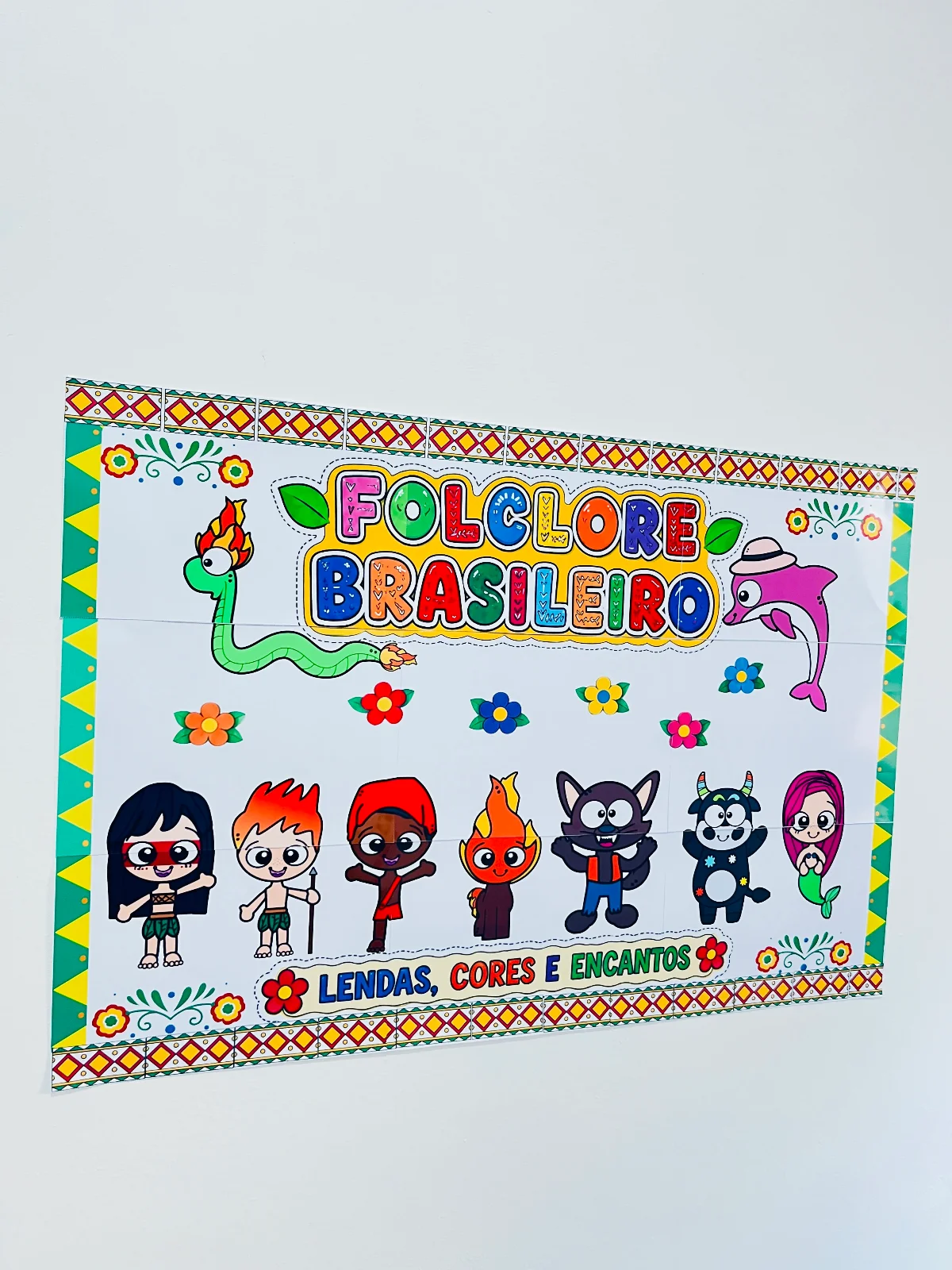 Painel do Folclore em PDF | Decoração Escolar com Lendas Brasileiras — amostra 2: O Painel do Folclore é um recurso… Painel do Folclore em PDF | Decoração Escolar com Lendas Brasileiras — amostra 2: O Painel do Folclore é um recurso…