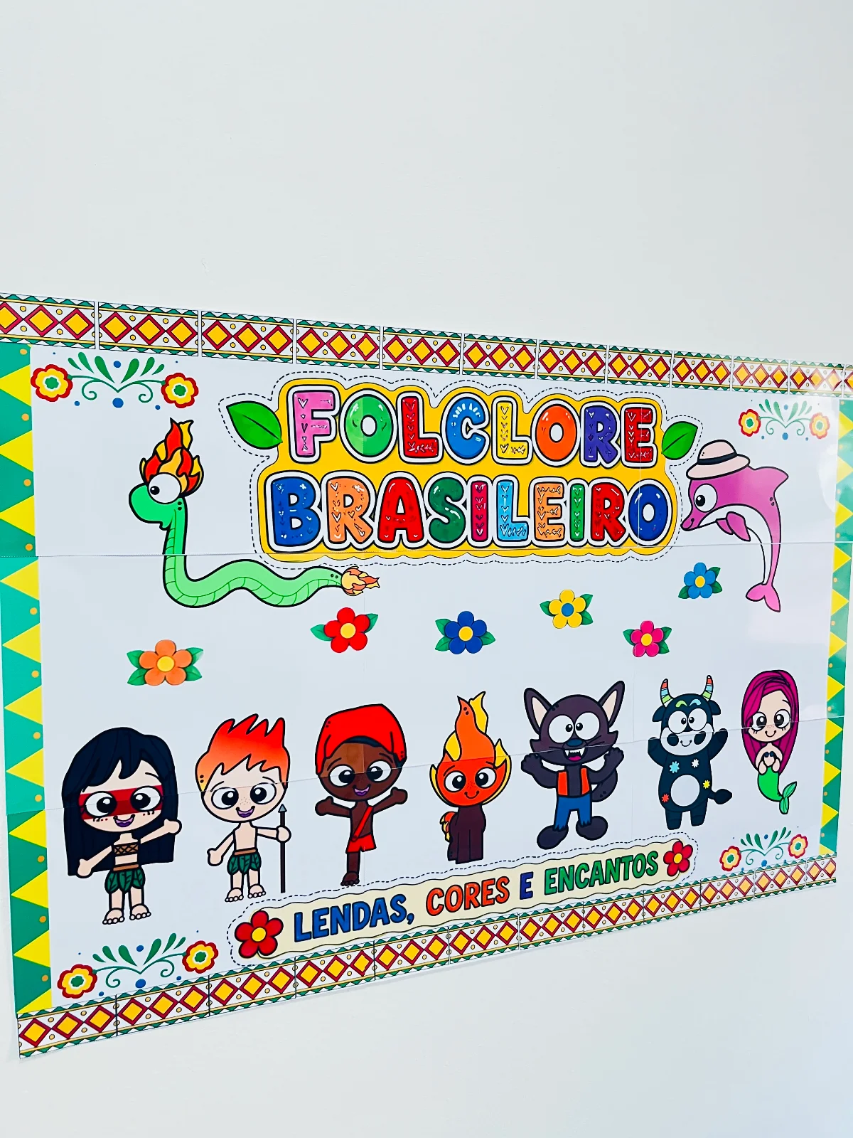 Painel do Folclore em PDF | Decoração Escolar com Lendas Brasileiras — amostra 3: O Painel do Folclore é um recurso… Painel do Folclore em PDF | Decoração Escolar com Lendas Brasileiras — amostra 3: O Painel do Folclore é um recurso…