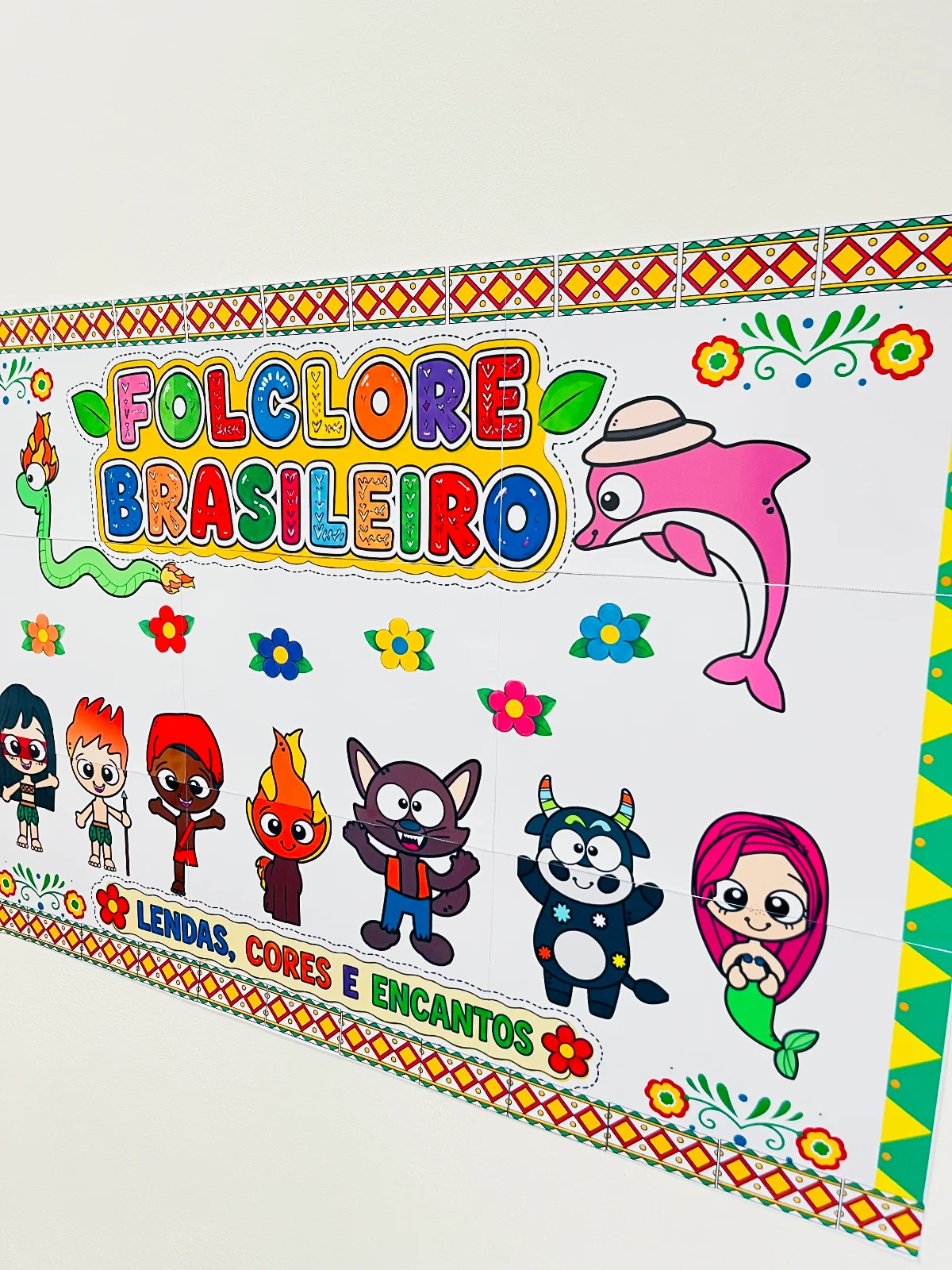 Painel do Folclore em PDF | Decoração Escolar com Lendas Brasileiras — amostra 4: O Painel do Folclore é um recurso… Painel do Folclore em PDF | Decoração Escolar com Lendas Brasileiras — amostra 4: O Painel do Folclore é um recurso…