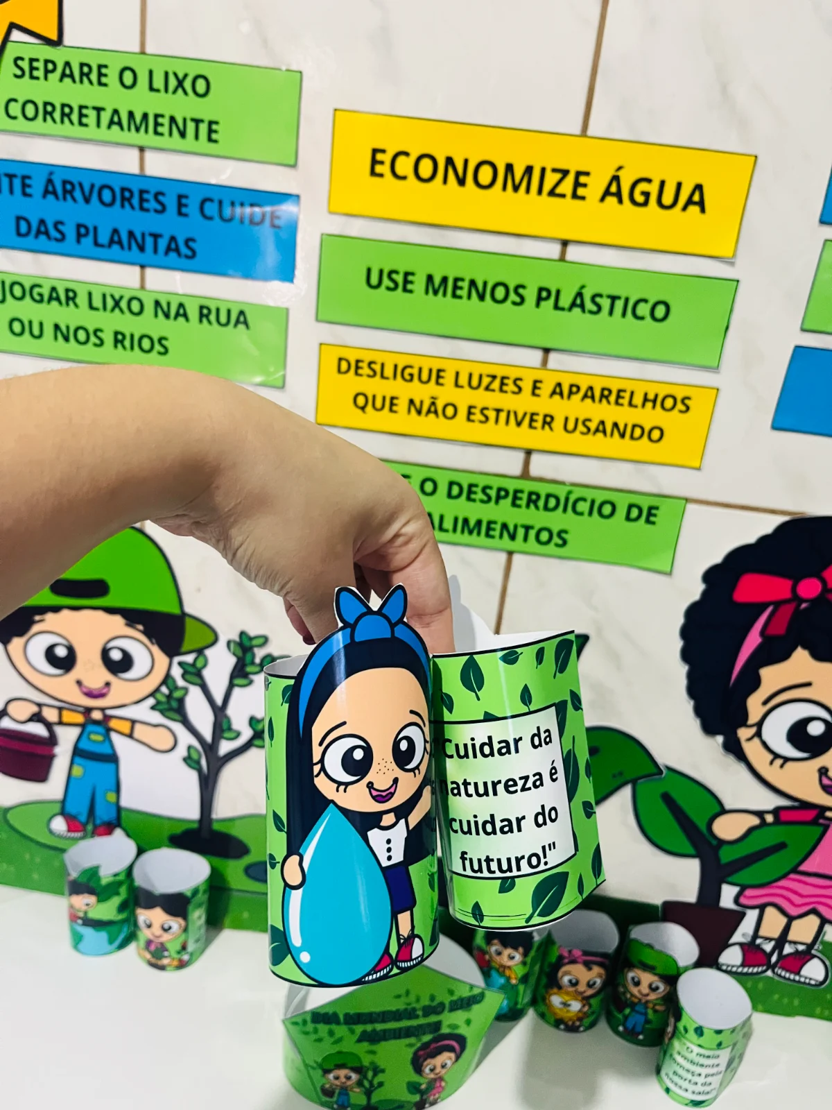 🌿 PAINEL DO MEIO AMBIENTE - EDUCAR COM CONSCIÊNCIA! 🌿 — amostra 2: Transforme sua sala de aula em um espaço de amor e…