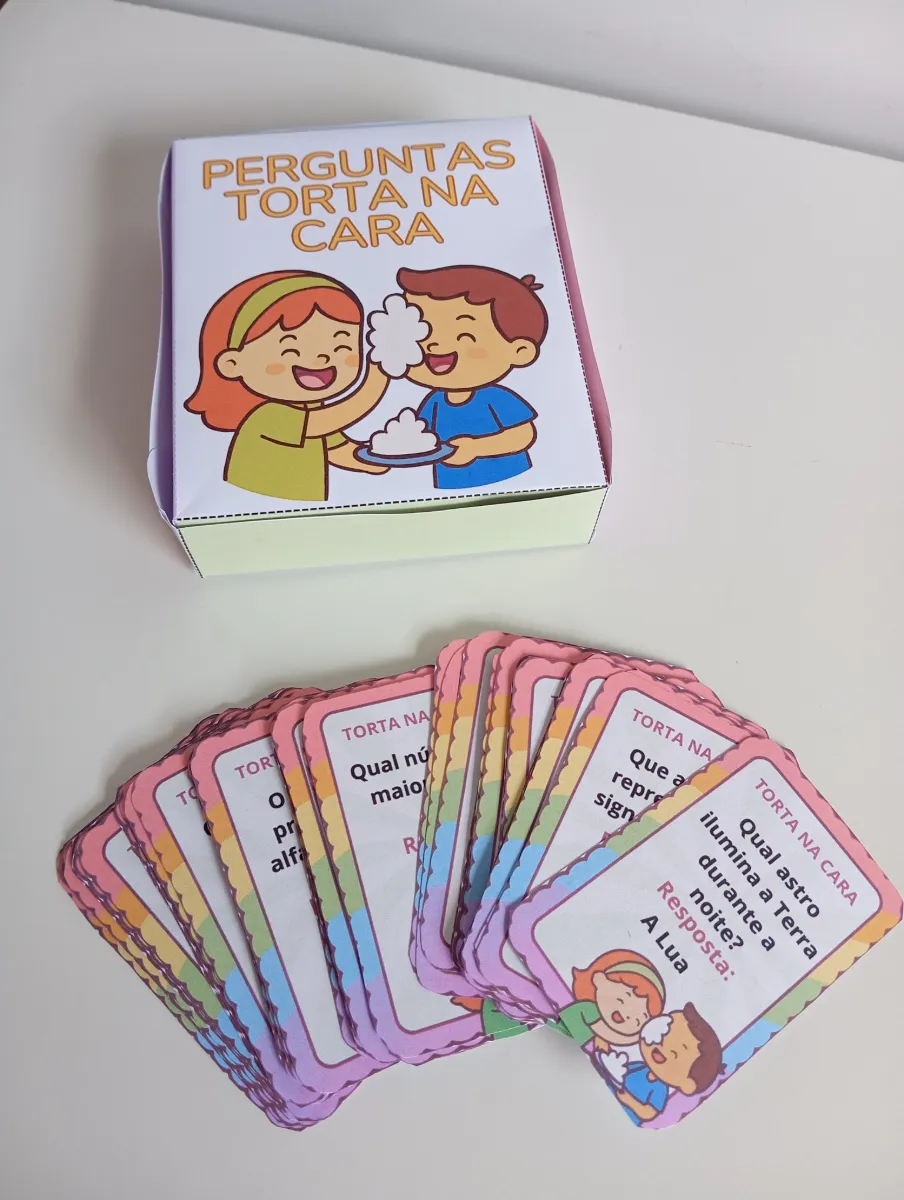 Painel e Jogo Torta na Cara para Anos Iniciais até 5º anos — amostra 4: Que tal transformar o Dia das Crianças em um…