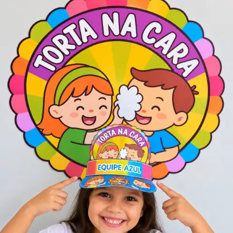 Painel e Jogo Torta na Cara para Anos Iniciais até 5º anos — capa do material