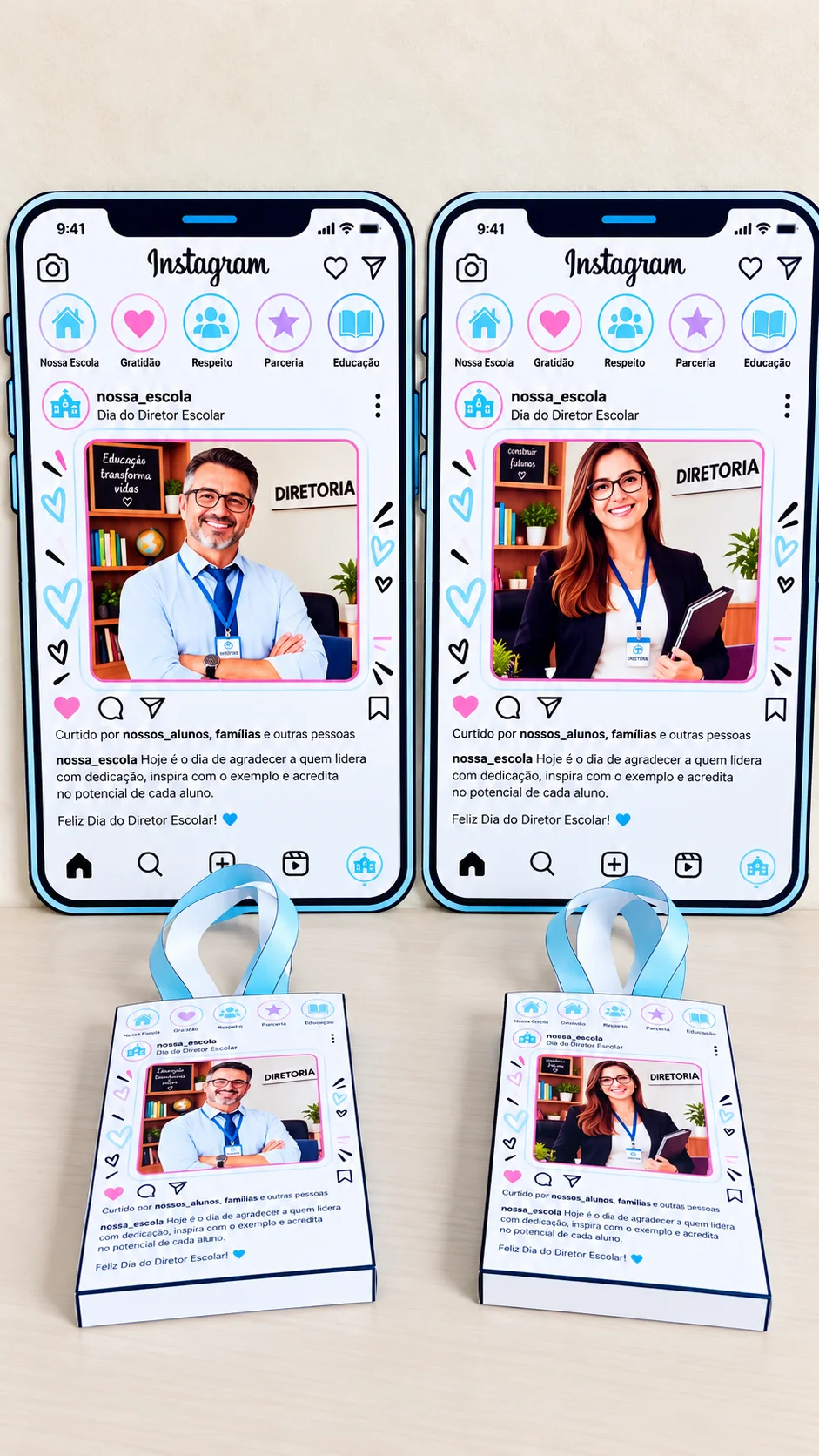 Painel Editável Dia do Diretor Escolar – Homenagem com Foto e Sacolinha — amostra 5: Painel editável Dia do Diretor… Painel Editável Dia do Diretor Escolar – Homenagem com Foto e Sacolinha — amostra 5: Painel editável Dia do Diretor…