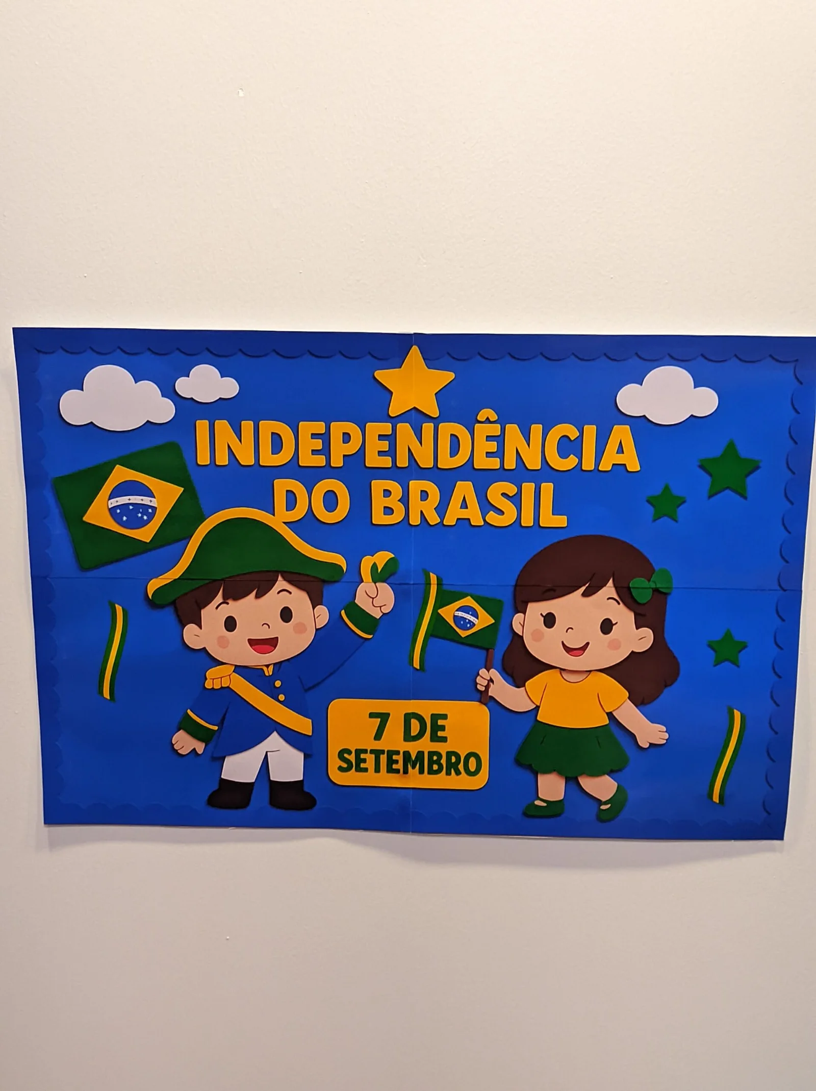 Painel Escolar Dia da Independência do Brasil (3 Tamanhos) — amostra 6: Deixe sua sala de aula ainda mais especial com este…