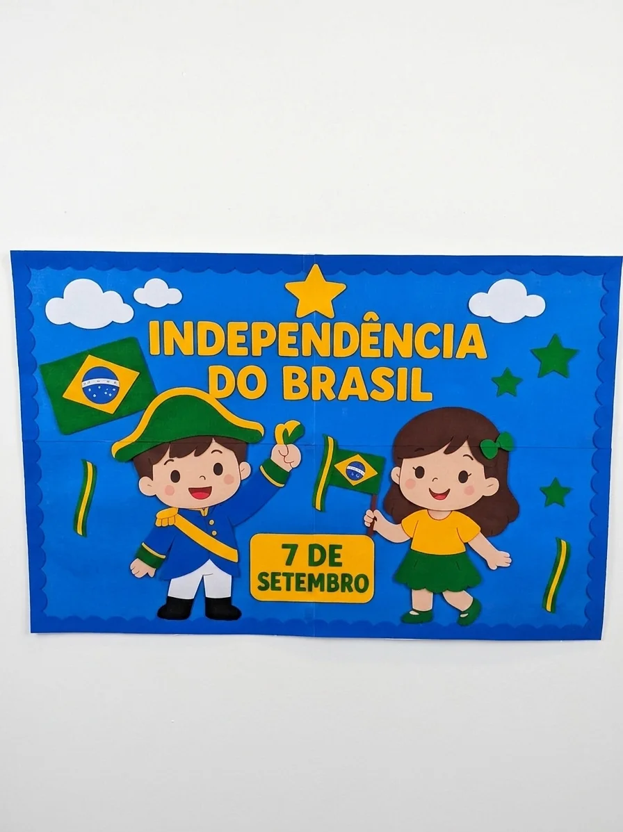 Painel Escolar Dia da Independência do Brasil (3 Tamanhos) — capa do material
