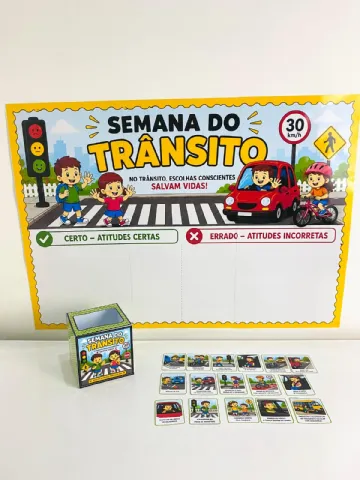 Painel Escolhas Conscientes no Trânsito - Semana do Trânsito — capa do material