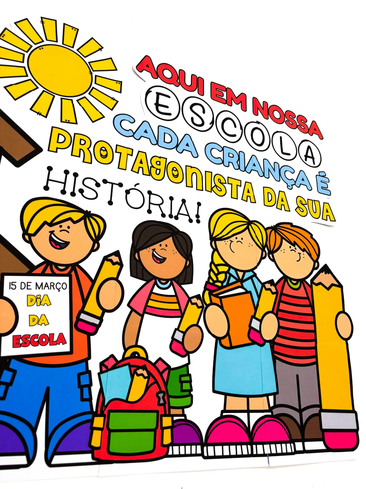 Painel Especial Dia da Escola – PDF para Imprimir — amostra 3: Para quem é indicado