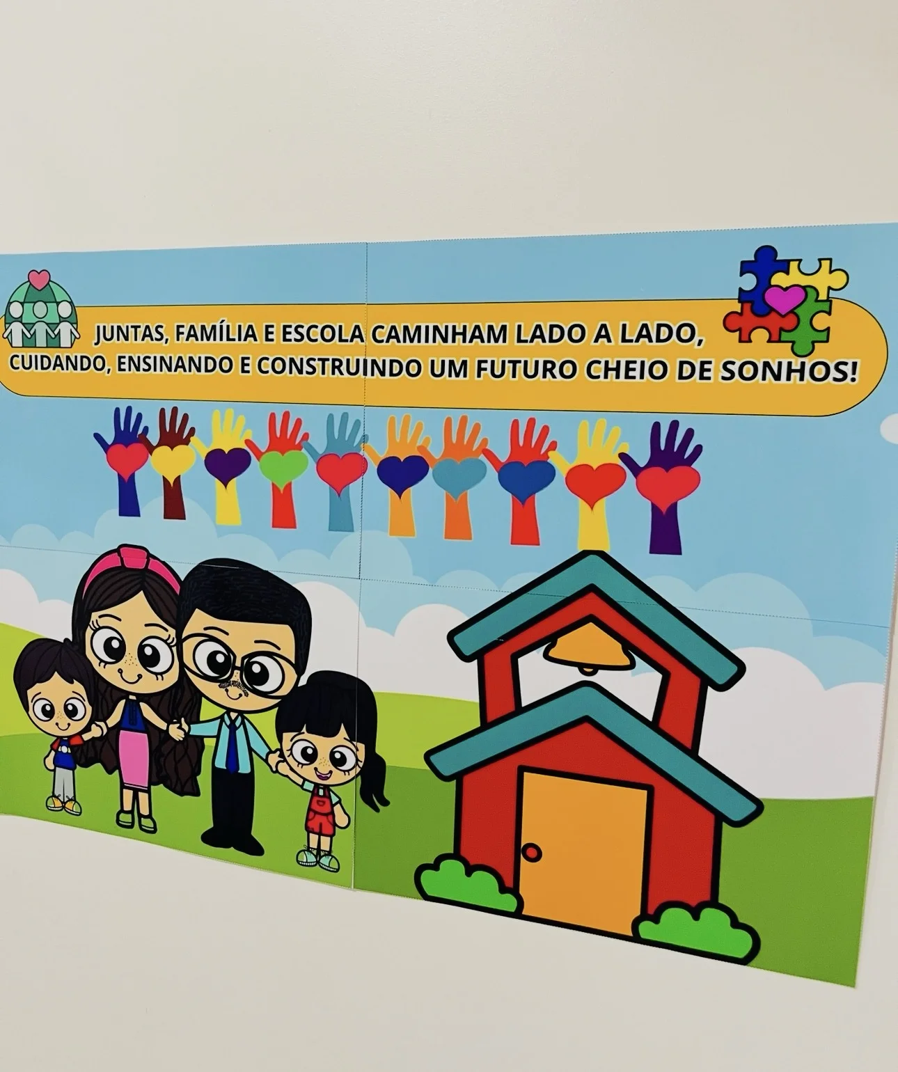 Painel família na escola — Datas comemorativas para Todas as séries: Painel família na escola Transforme o Dia da Família…