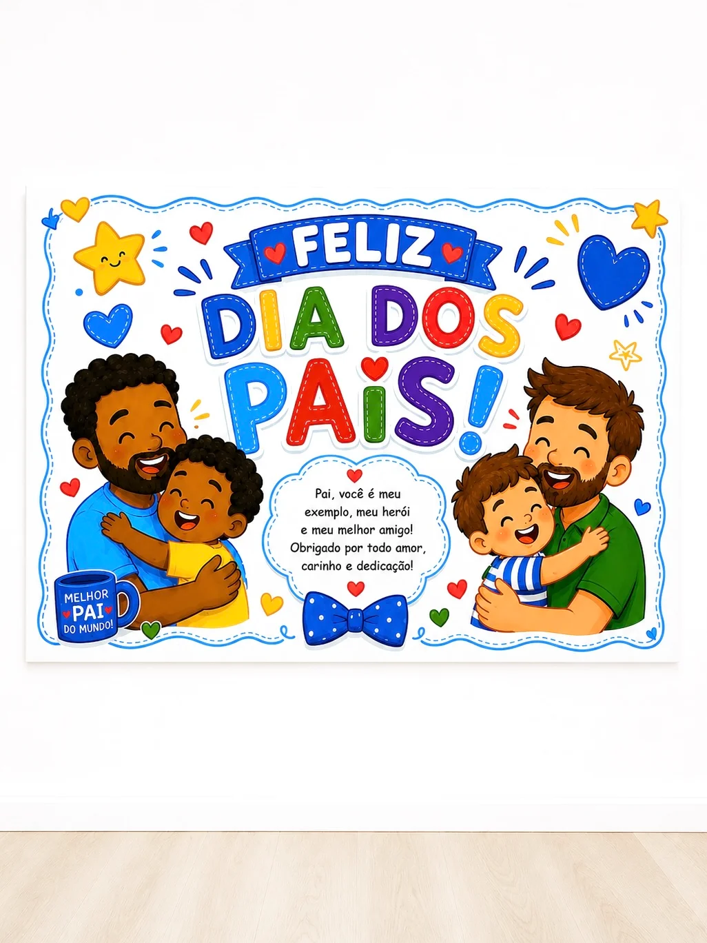 Painel Feliz Dia dos Pais — Datas comemorativas para Educação Infantil: Transforme a escola em um ambiente acolhedor para o…