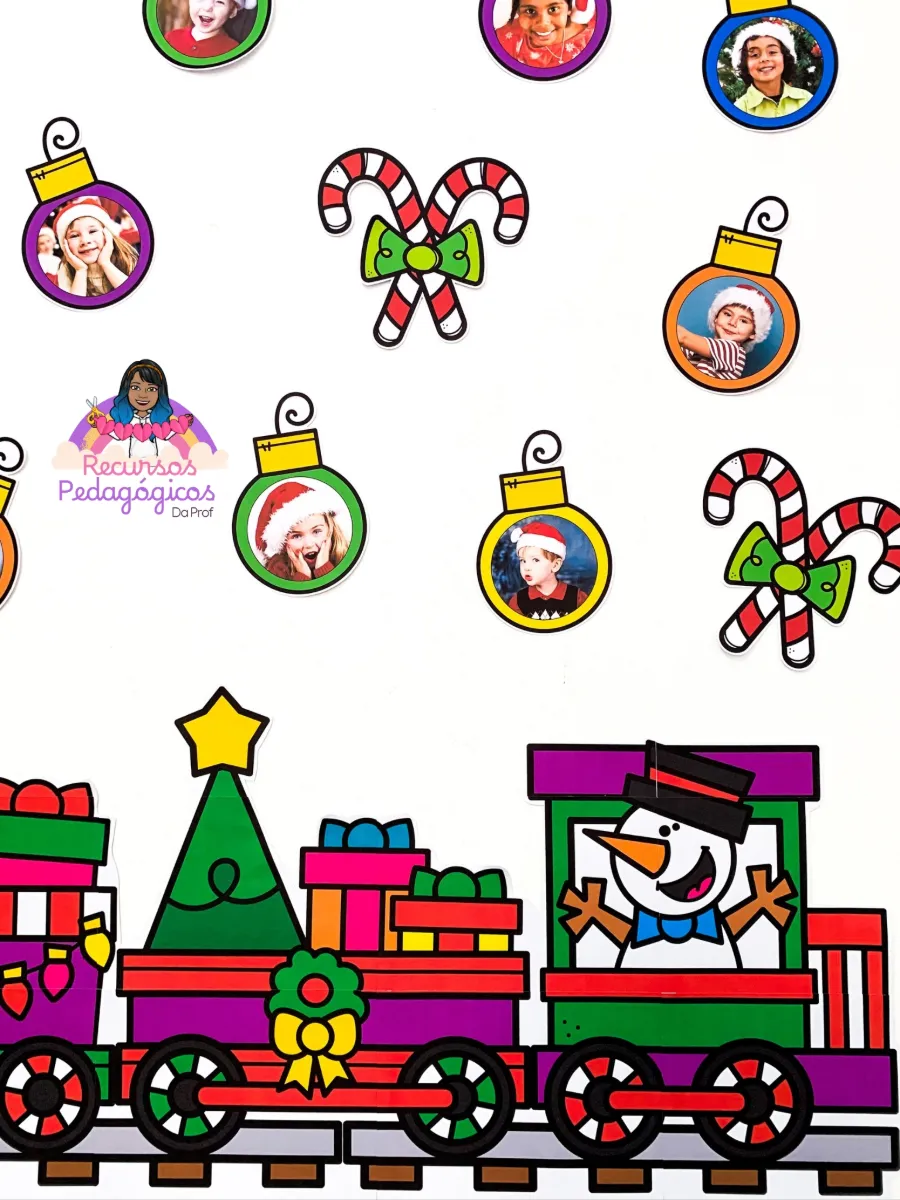 PAINEL FELIZ NATAL - COM FOTOS! — amostra 2: Deixe o Natal da sua turma ainda mais mágico e inesquecível