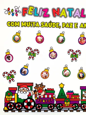 Painel Feliz Natal para Educação Infantil e Anos Iniciais — capa do material