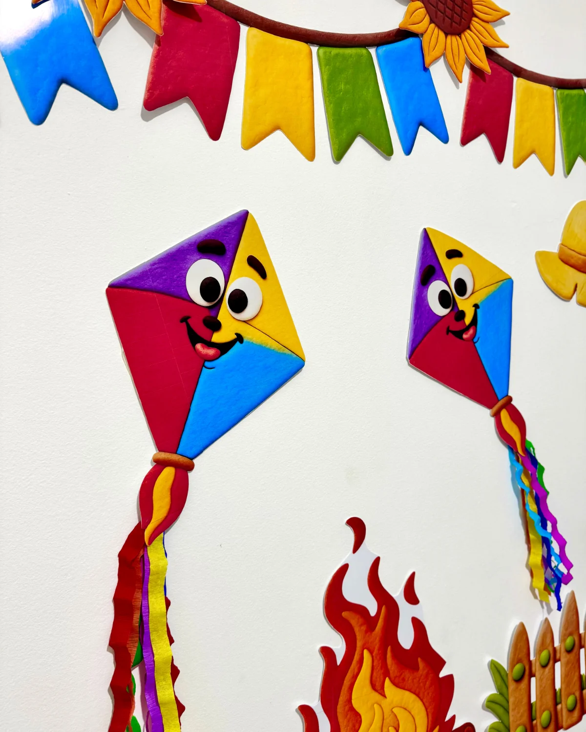 Painel Festa Junina – Material Pedagógico — amostra 5: Uma proposta linda e encantadora para decorar salas de aula,…