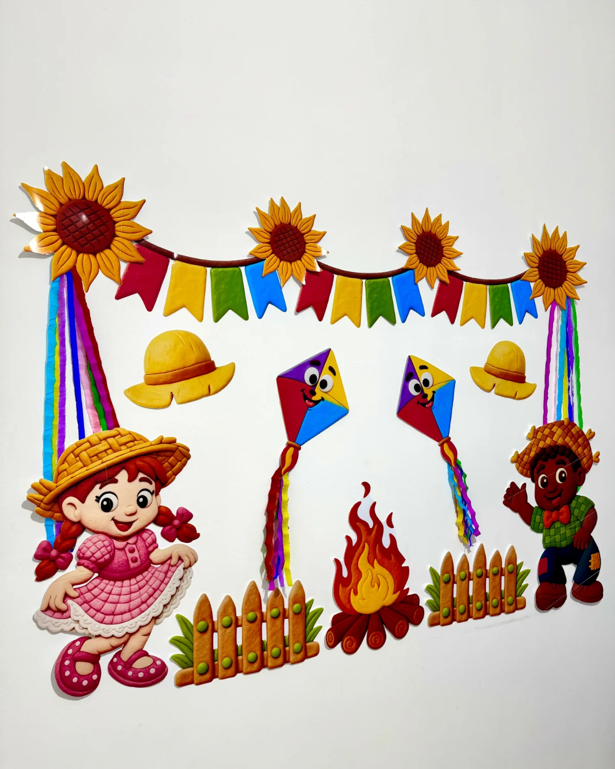 Painel Festa Junina – Material Pedagógico — capa do material