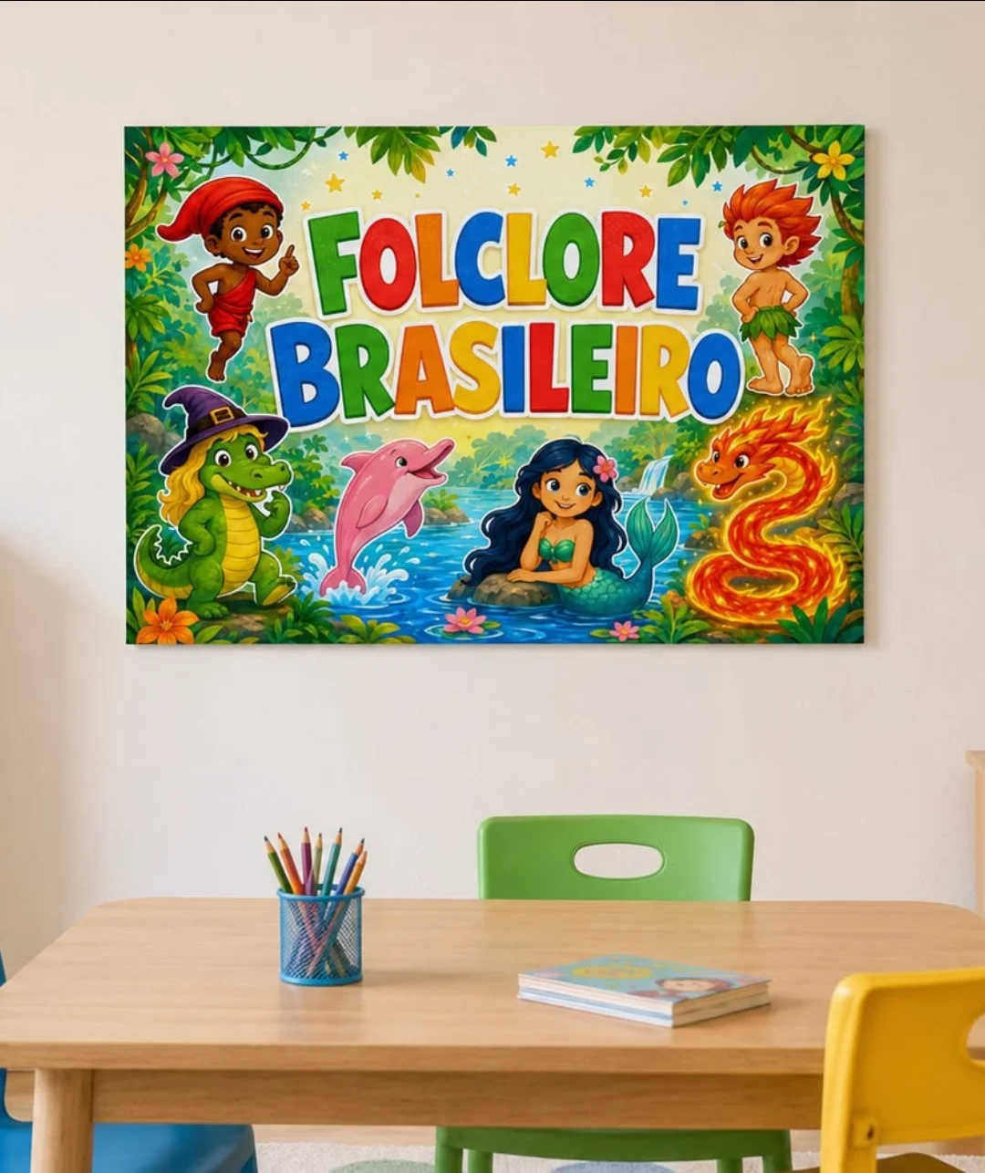 PAINEL FOLCLORE BRASILEIRO CELEBRE COM UMA DECORAÇÃO ESPECIAL! — capa do material