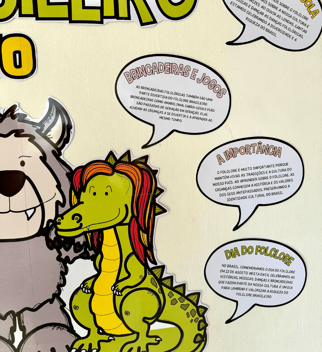 Painel Folclore Brasileiro em PDF para Imprimir e Montar — amostra 4: Para quem é indicado