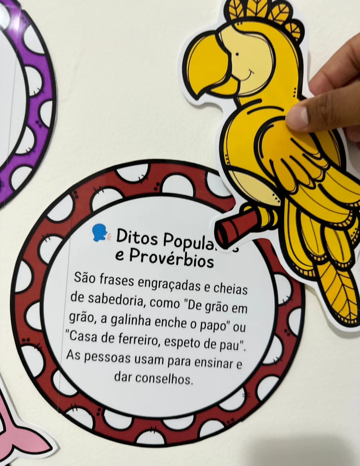 Painel Folclore Brasileiro — amostra 1: Deixe sua sala de aula ainda mais encantadora com o Painel Folclore Brasileiro