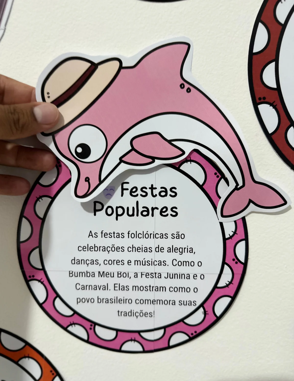 Painel Folclore Brasileiro — amostra 2: Deixe sua sala de aula ainda mais encantadora com o Painel Folclore Brasileiro