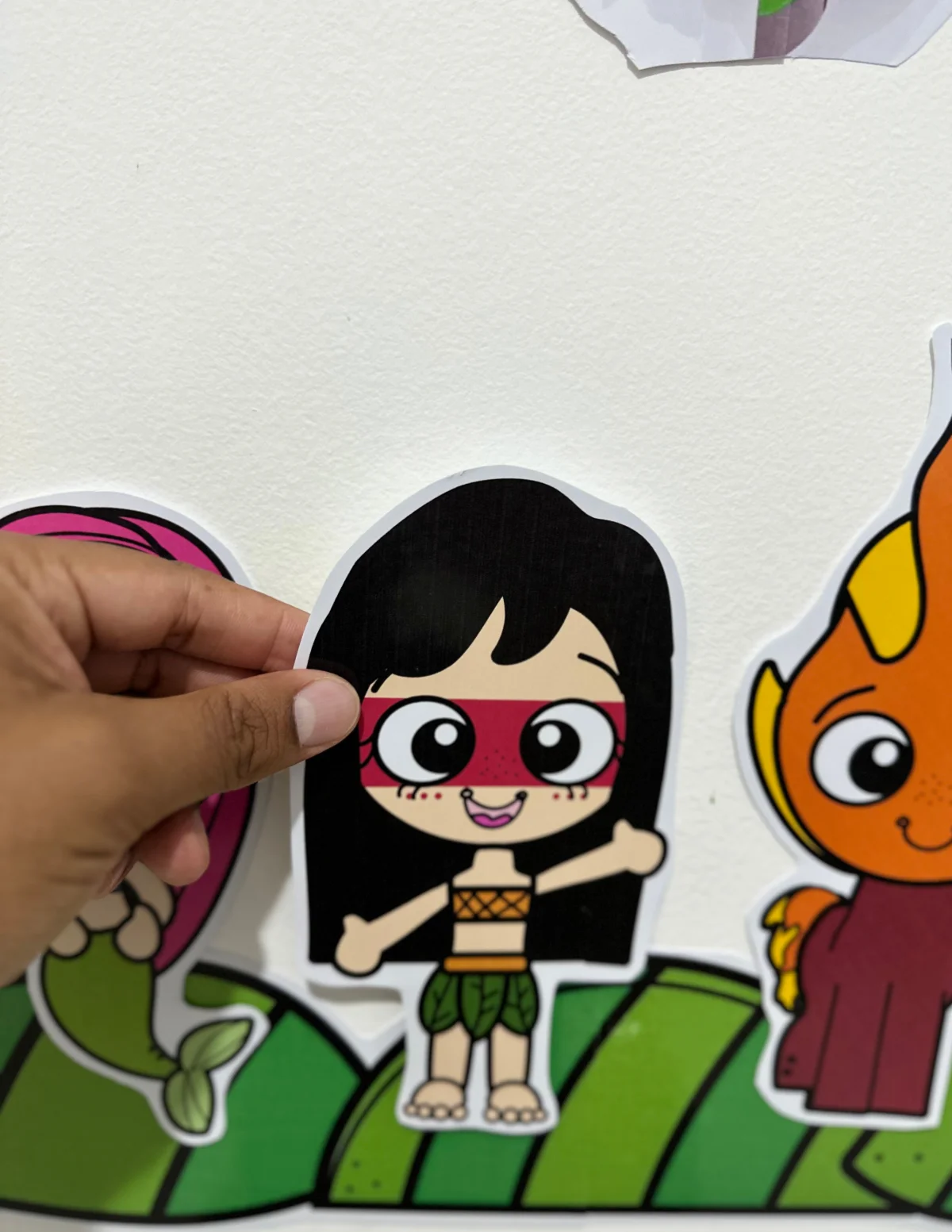 Painel Folclore Brasileiro — amostra 3: Deixe sua sala de aula ainda mais encantadora com o Painel Folclore Brasileiro