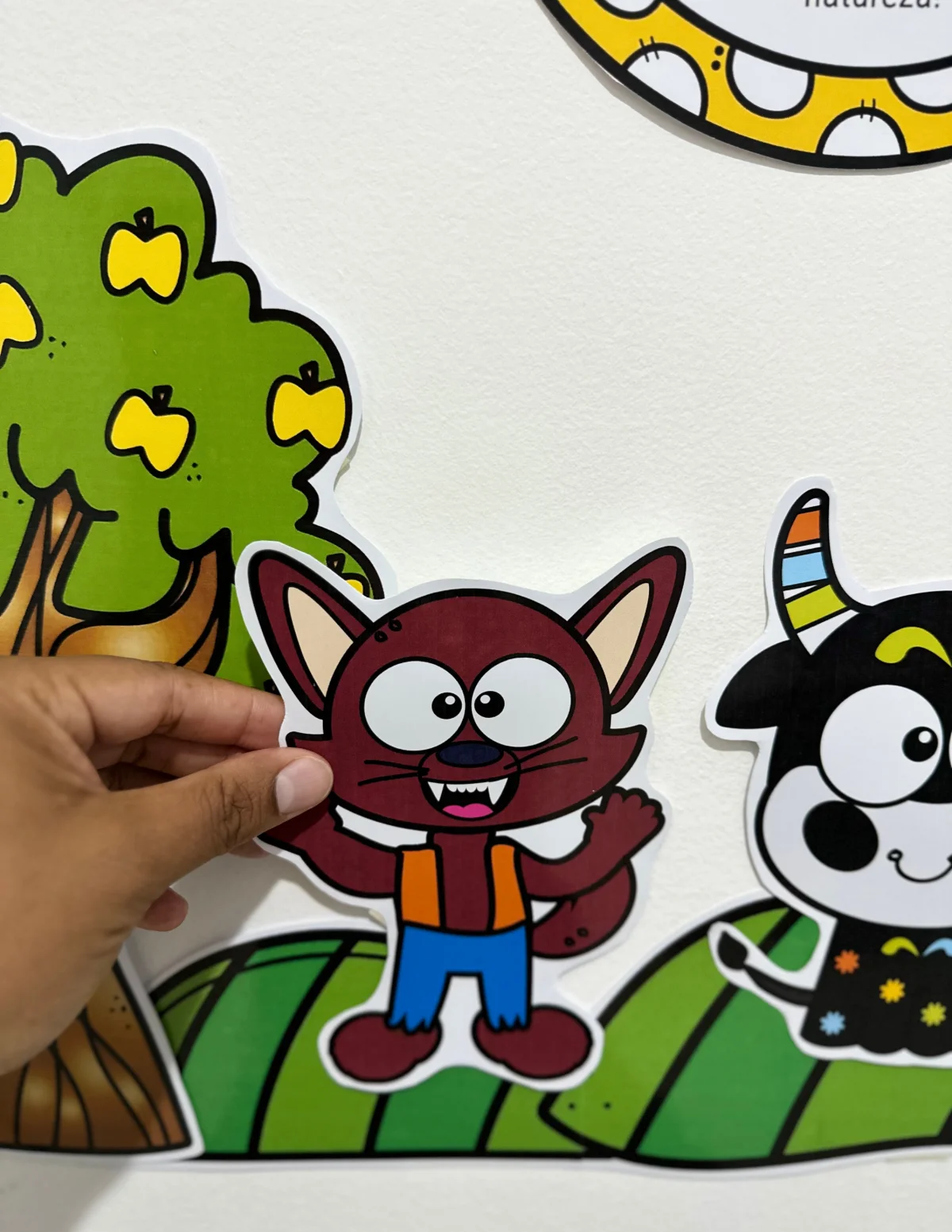 Painel Folclore Brasileiro — amostra 4: Deixe sua sala de aula ainda mais encantadora com o Painel Folclore Brasileiro