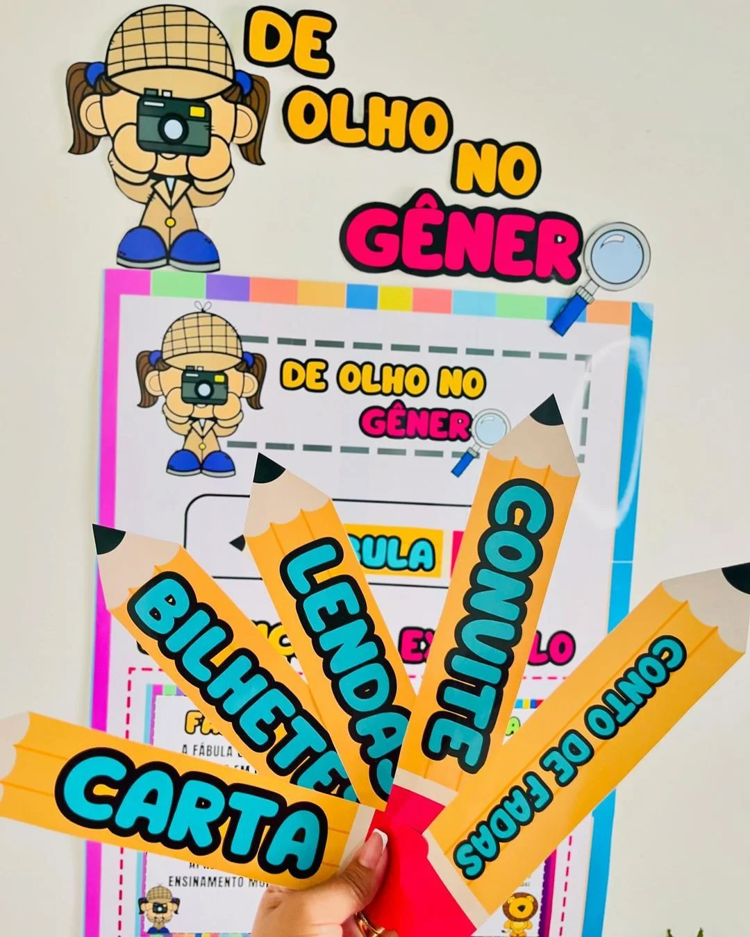 Painel gêneros textuais – Material Pedagógico — amostra 1: Sobre o PAINEL GÊNEROS TEXTUAIS