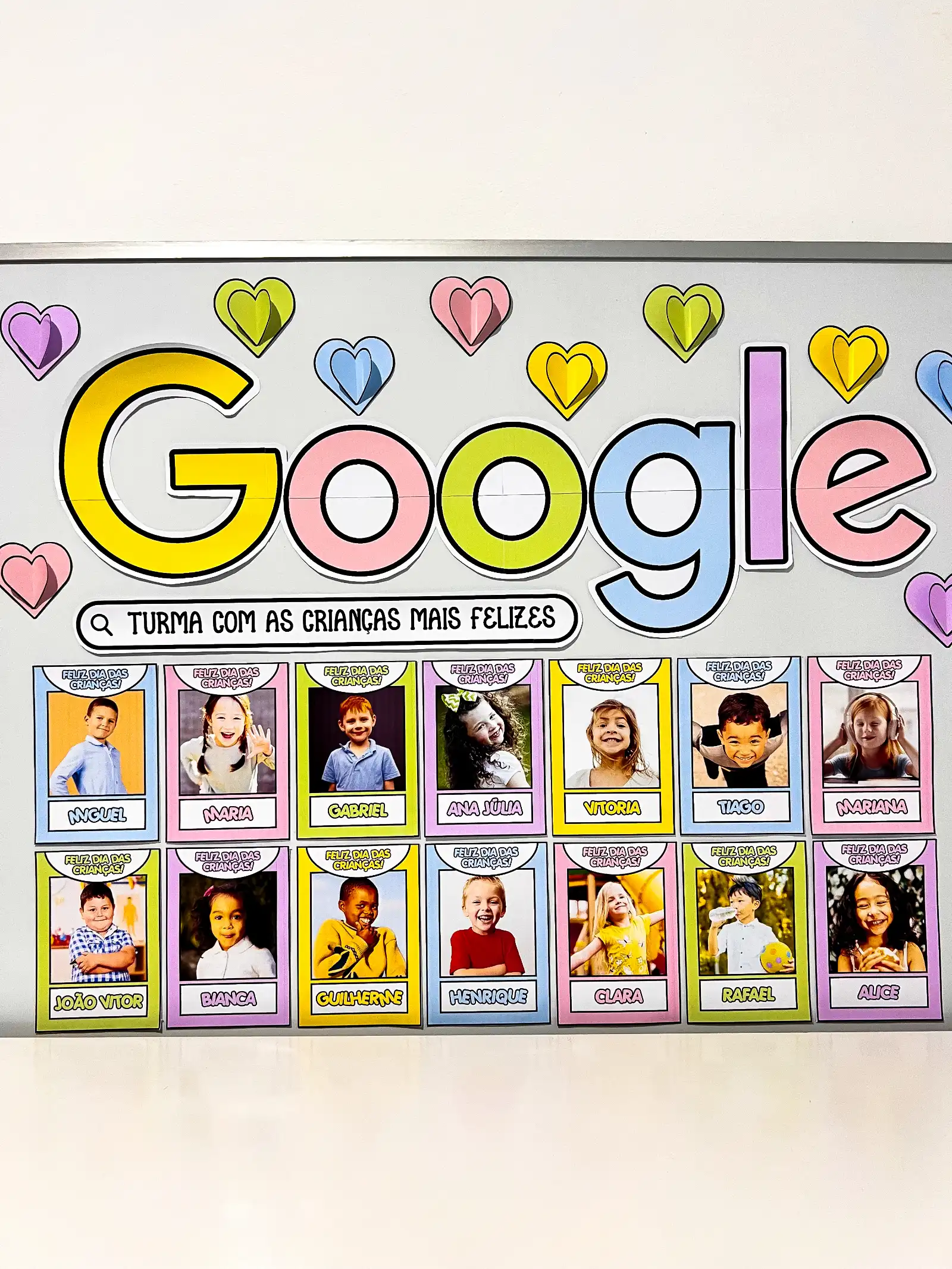 Painel Google Dia das Crianças – PDF para Imprimir — capa do material