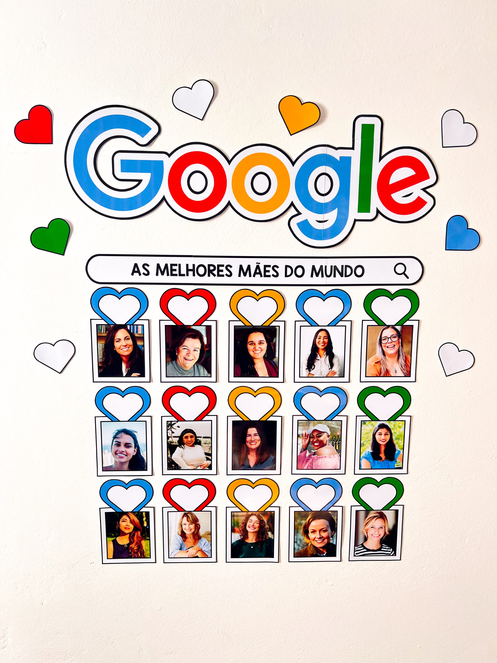 Painel google: dia das mães – Material Pedagógico — amostra 2: Formato e entrega