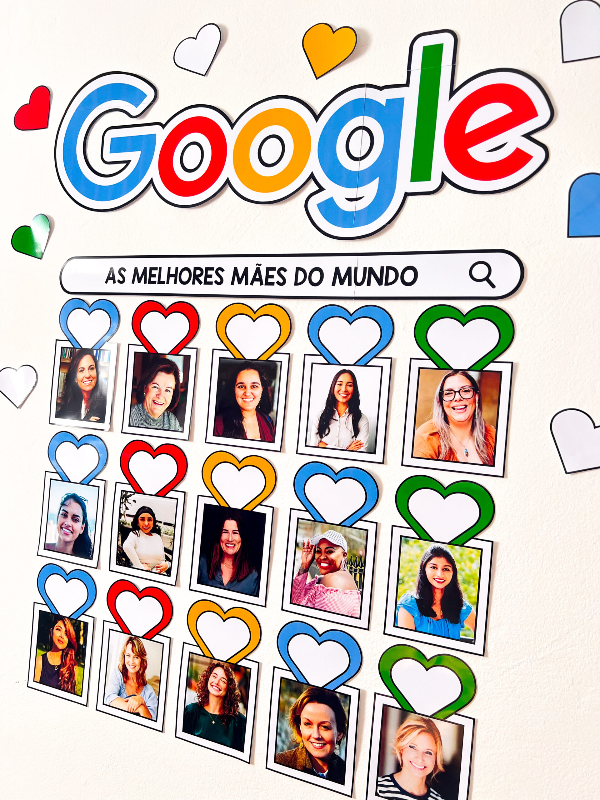 Painel google: dia das mães – Material Pedagógico — amostra 4: Este painel é um material pedagógico criativo para o Dia das…