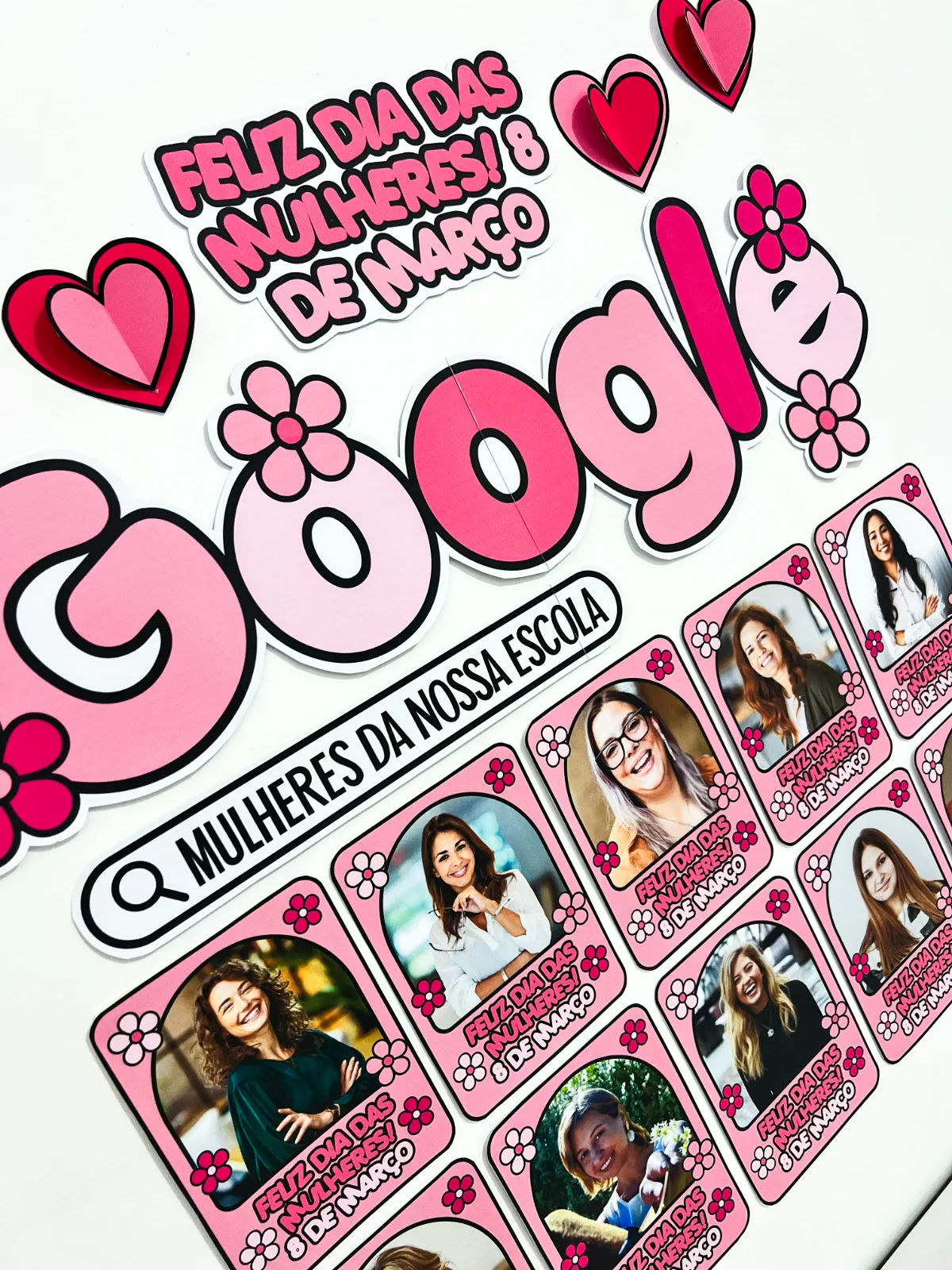 Painel Google Dia Internacional da Mulher — amostra 4: O Painel Google – Dia Internacional da Mulher é uma proposta…