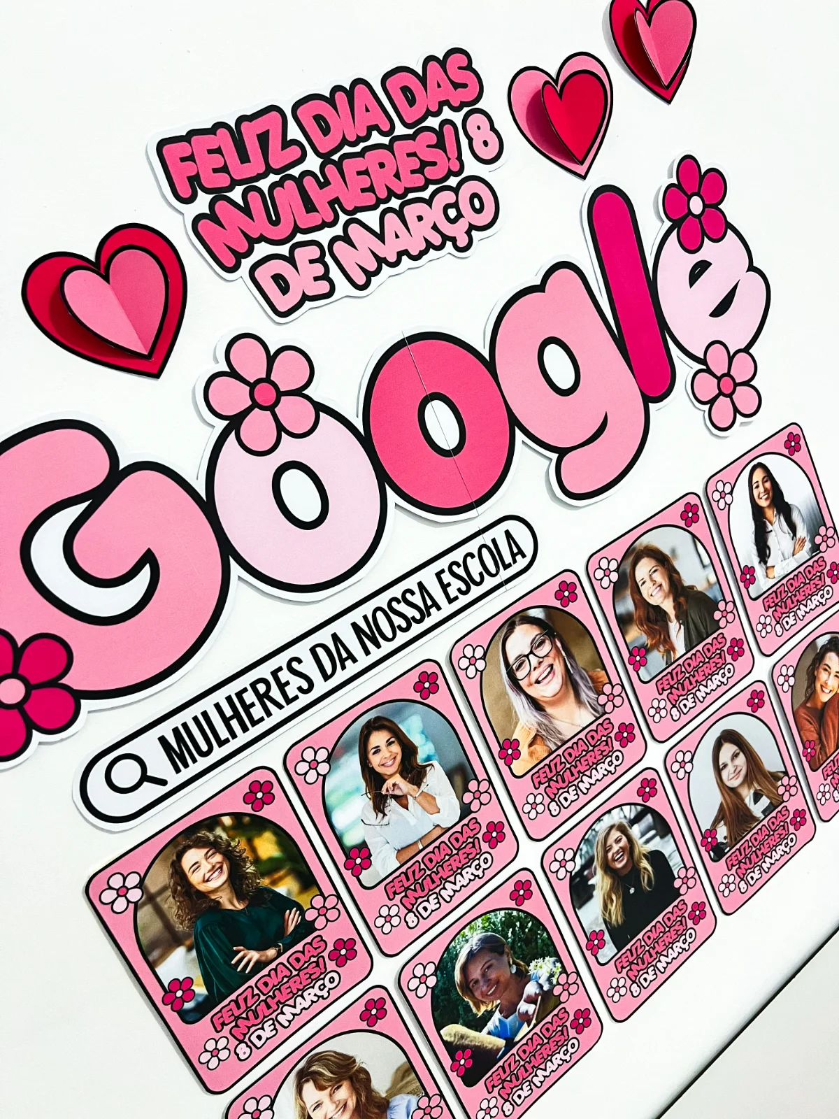 Painel Google Dia Internacional da Mulher — amostra 5: O Painel Google – Dia Internacional da Mulher é uma proposta…